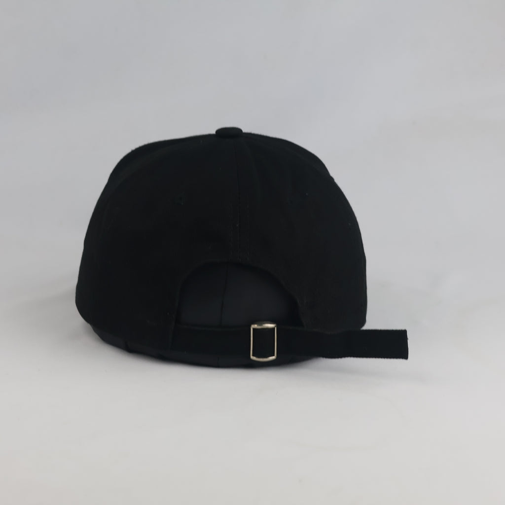 Thrifted DSquared2 "ICON" Distressed Black Cap – 56-57cm | 10652