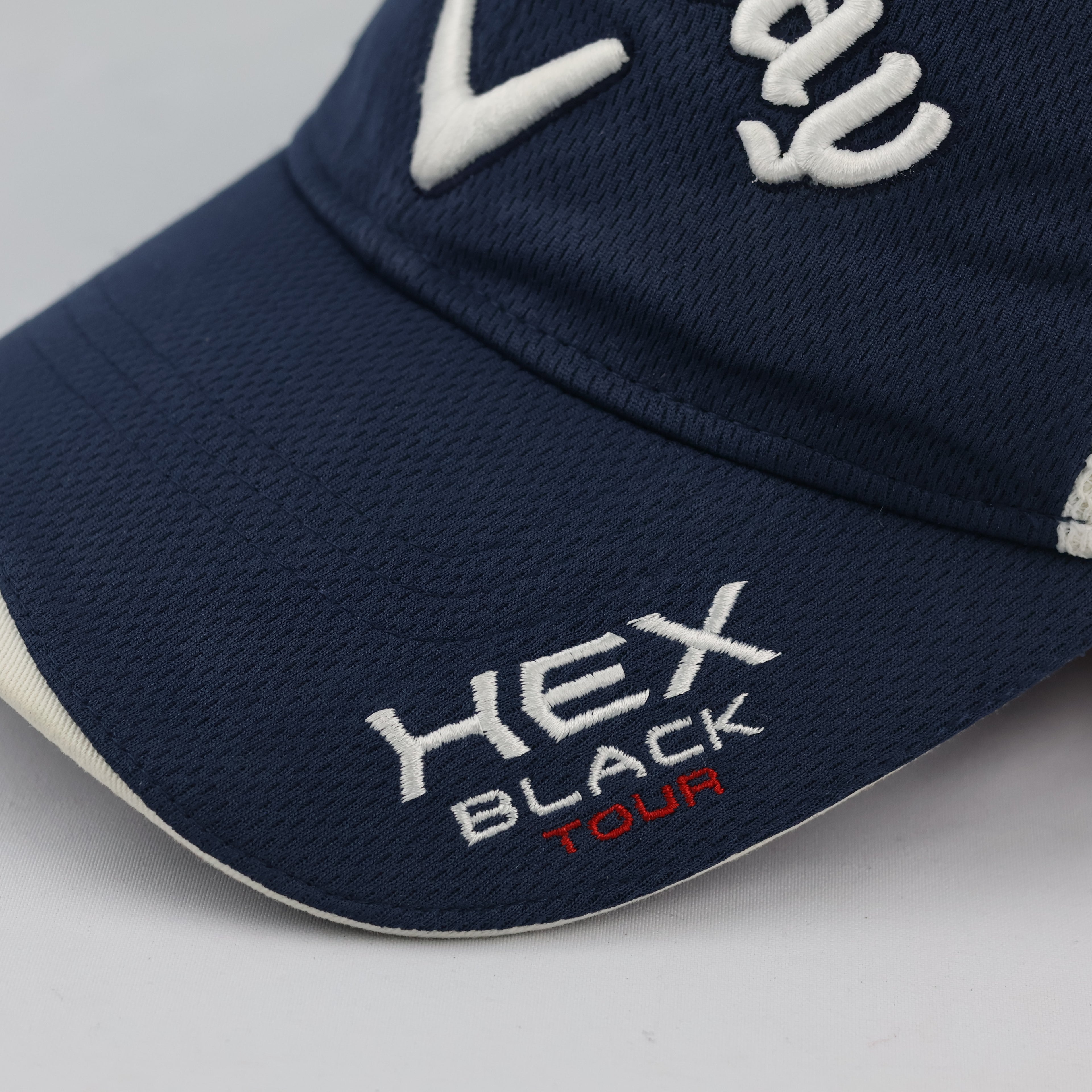 Thrifted Callaway Golf Mesh Cap | Navy & White Strapback