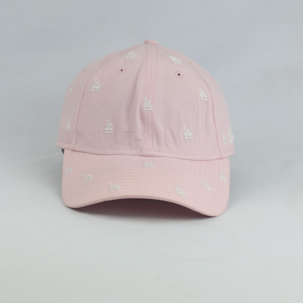Thrifted New Era 9FORTY LA Dodgers Pink Embroidered Logo Baseball Cap 56–57 cm | 10629