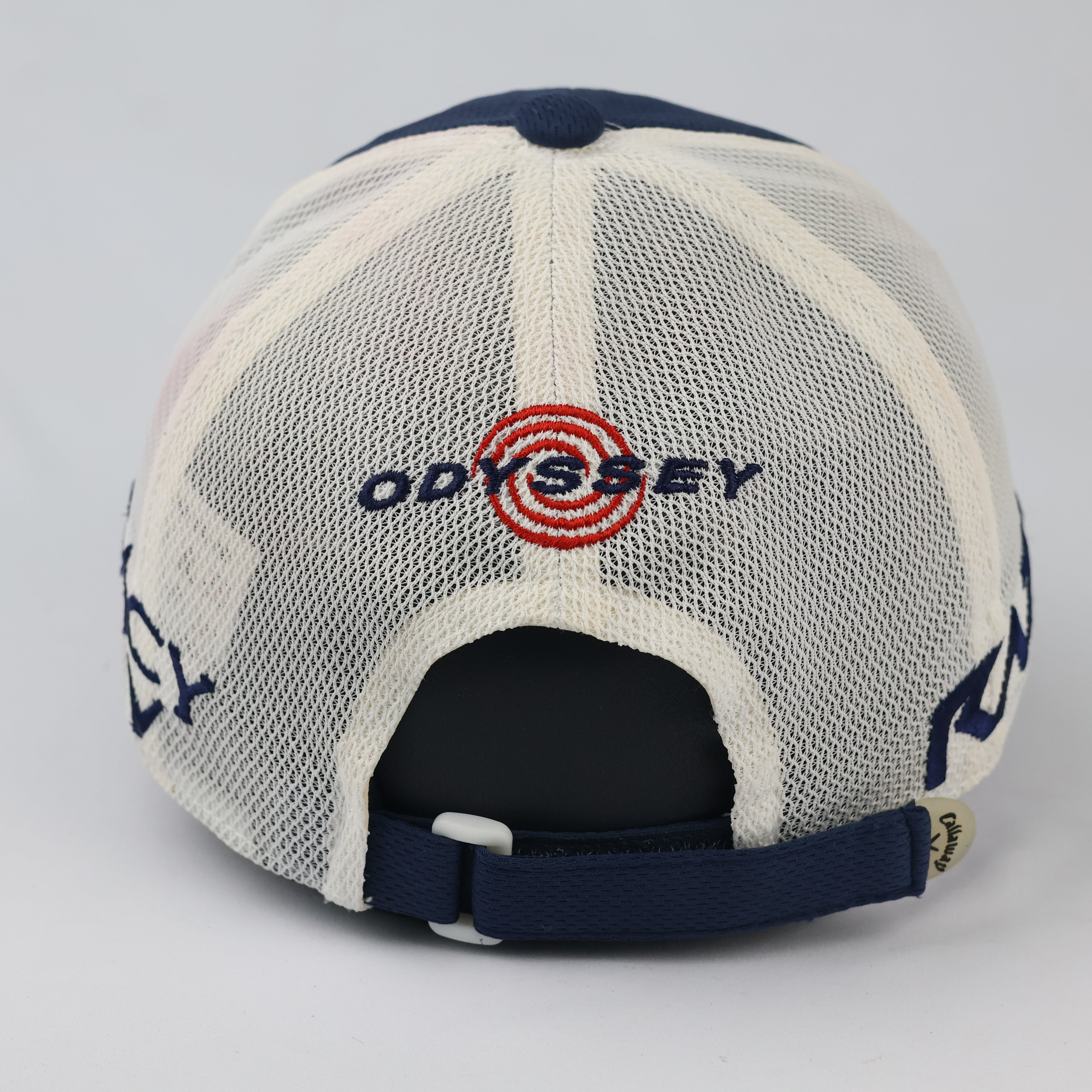 Thrifted Callaway Golf Mesh Cap | Navy & White Strapback