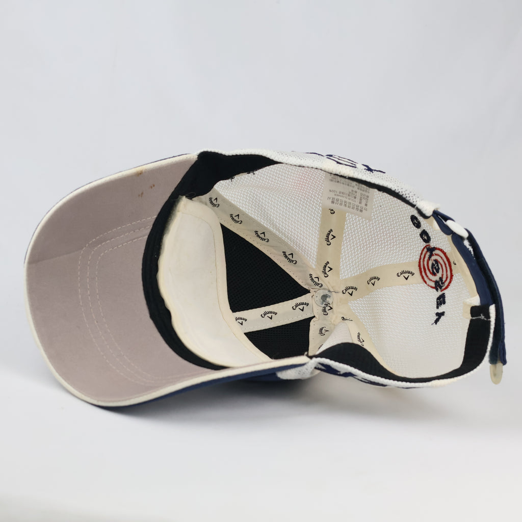 Thrifted Callaway Golf Mesh Cap | Navy & White Strapback