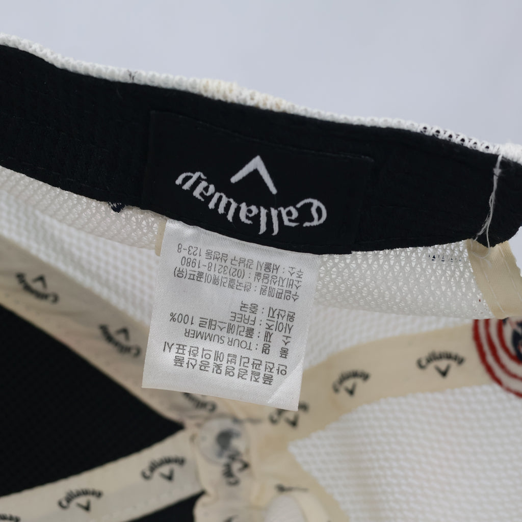 Thrifted Callaway Golf Mesh Cap | Navy & White Strapback