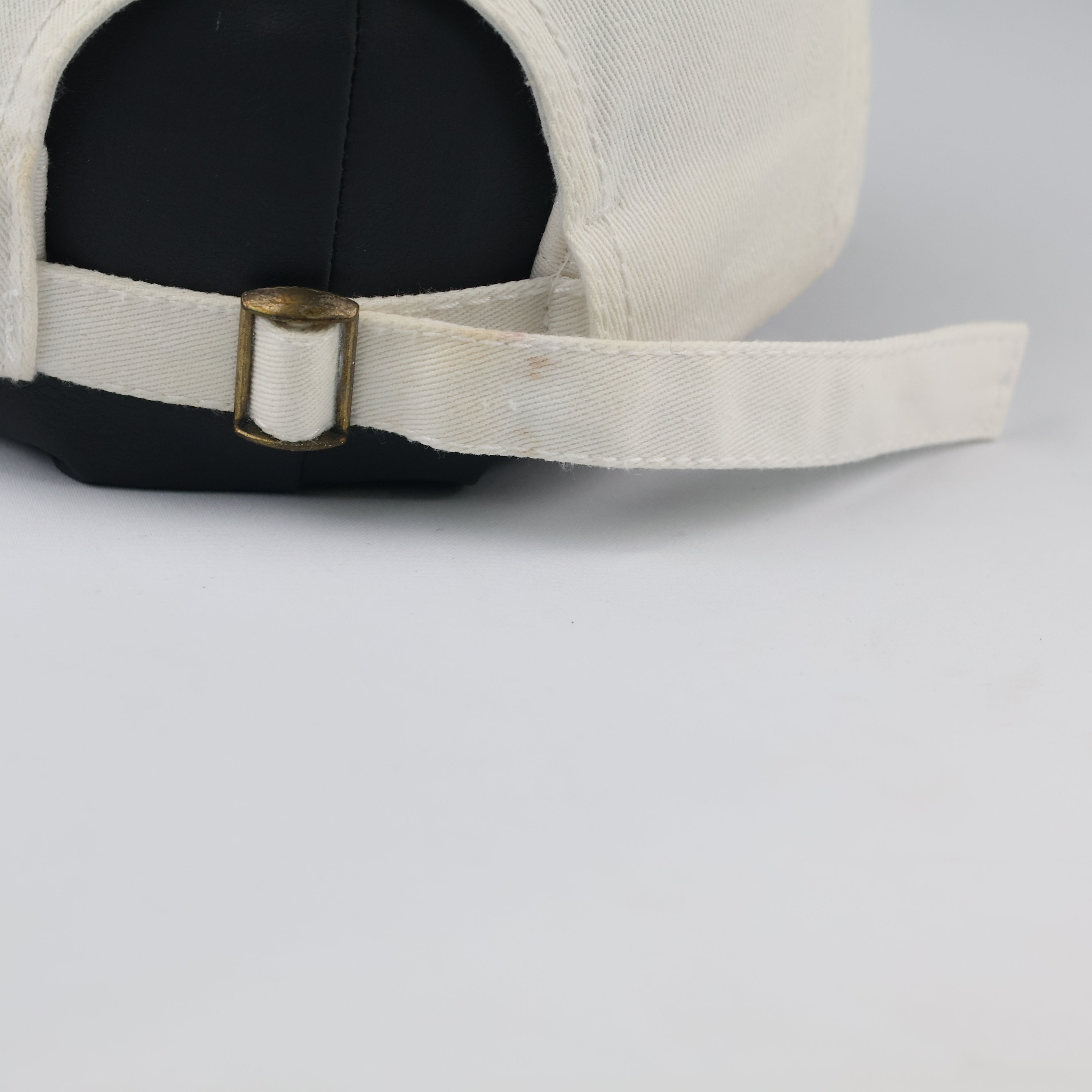 Vintage Style OTTO WAVY Baseball Cap - Cream Minimalist Streetwear Hat