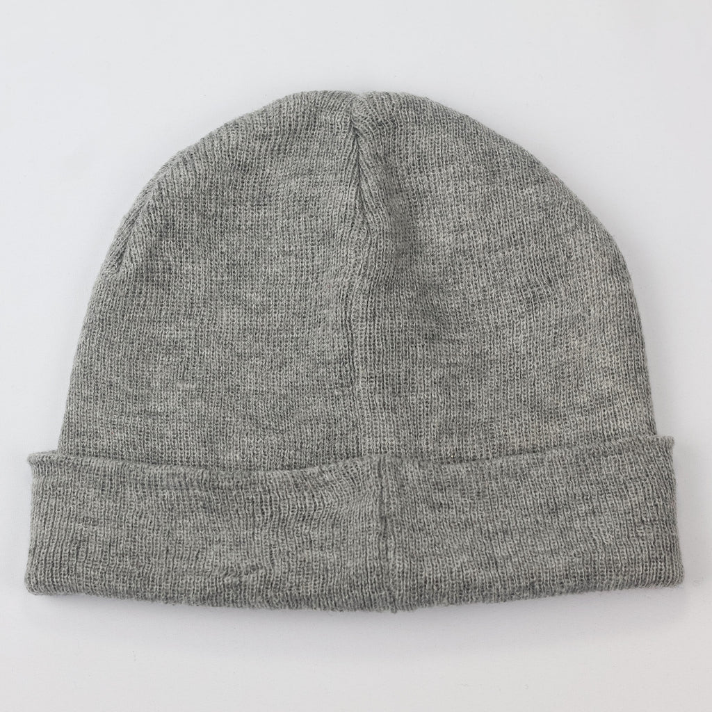Victoria's Secret Sport Beanie | Heather Grey Knit Hat with Embroidered Logo