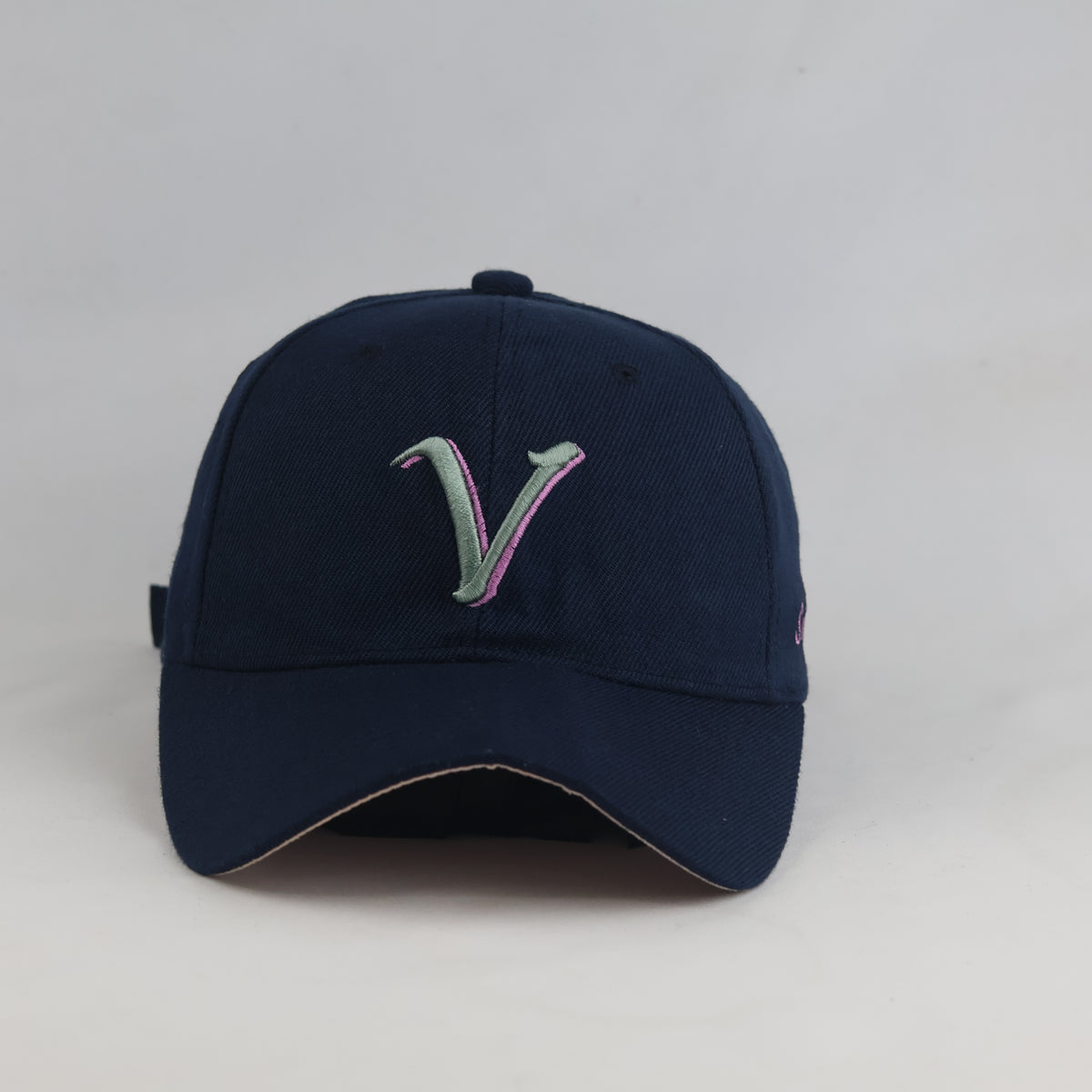 Thrifted Saint Vox Navy Blue "V" Logo Cap (57-59 cm) | 10747