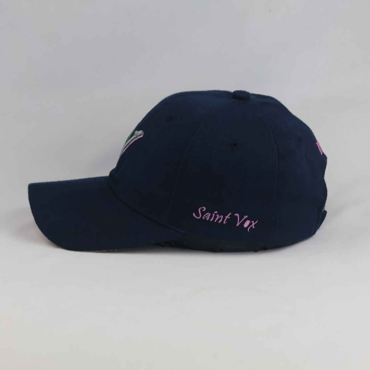 Thrifted Saint Vox Navy Blue "V" Logo Cap (57-59 cm) | 10747
