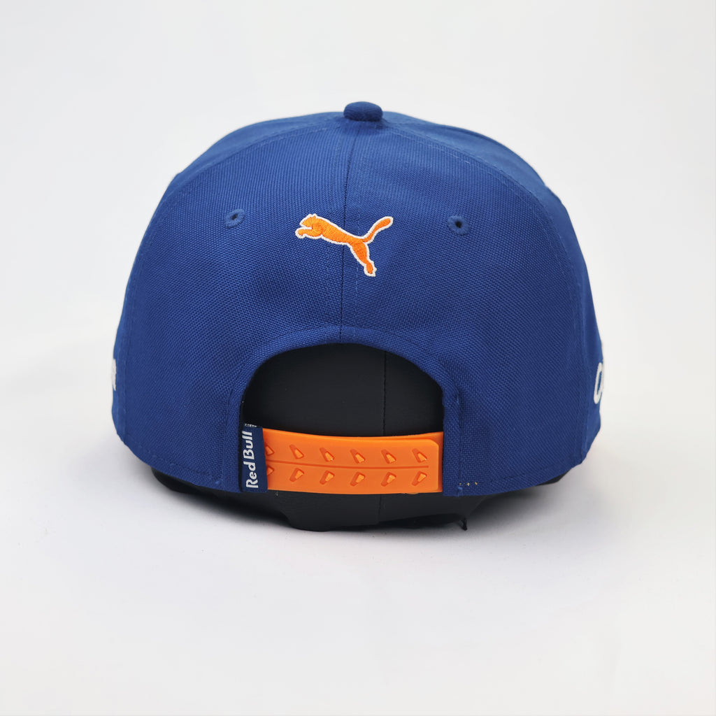 Official Puma Max Verstappen Red Bull Racing F1 Team Thrifted Cap - Blue