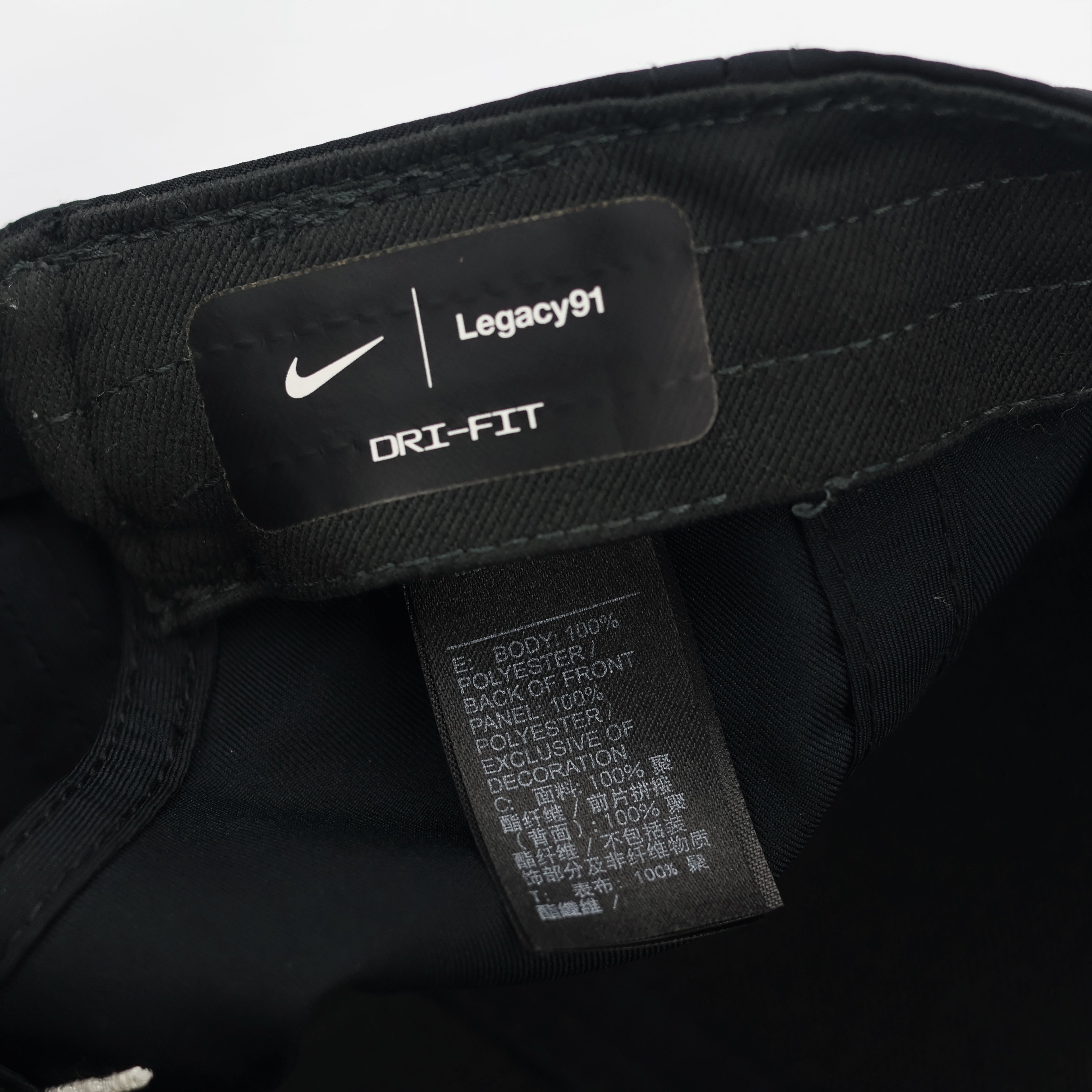 Nike Legacy91 Dri-FIT Performance Thrifted Golf Hat - Black