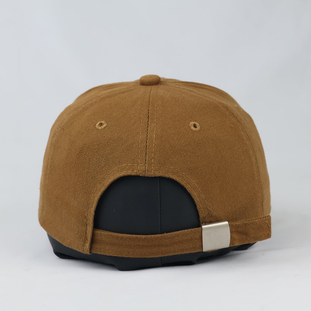 Retro New York Madison Square Baseball Cap - Tobacco Brown Graphic Hat