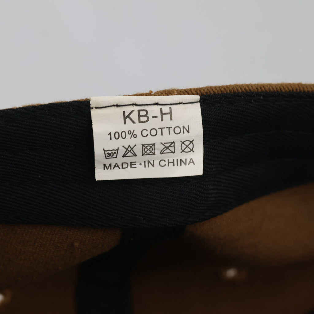Retro New York Madison Square Baseball Cap - Tobacco Brown Graphic Hat