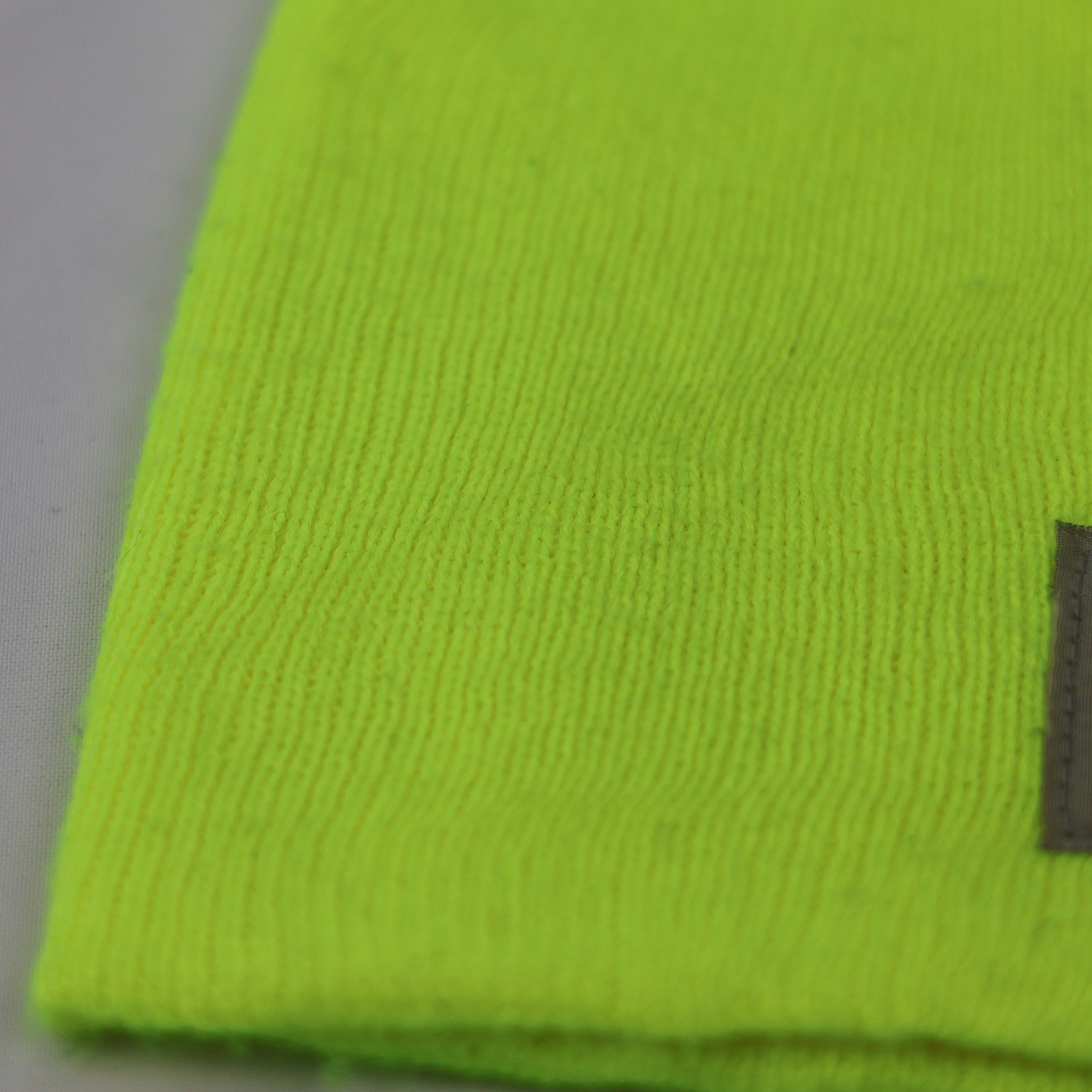 Carhartt High-Vis Neon Green Beanie | Safety Yellow Workwear Hat | Streetwear