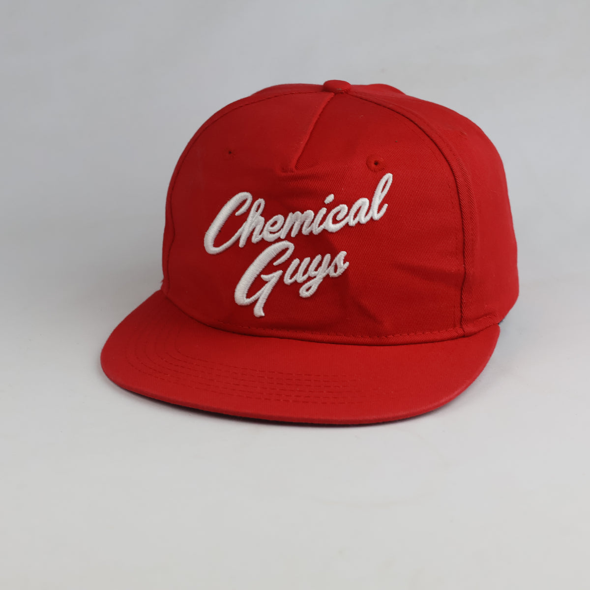 Thrifted Chemical Guys Red Embroidered Snapback Cap (58-60cm) | 10640