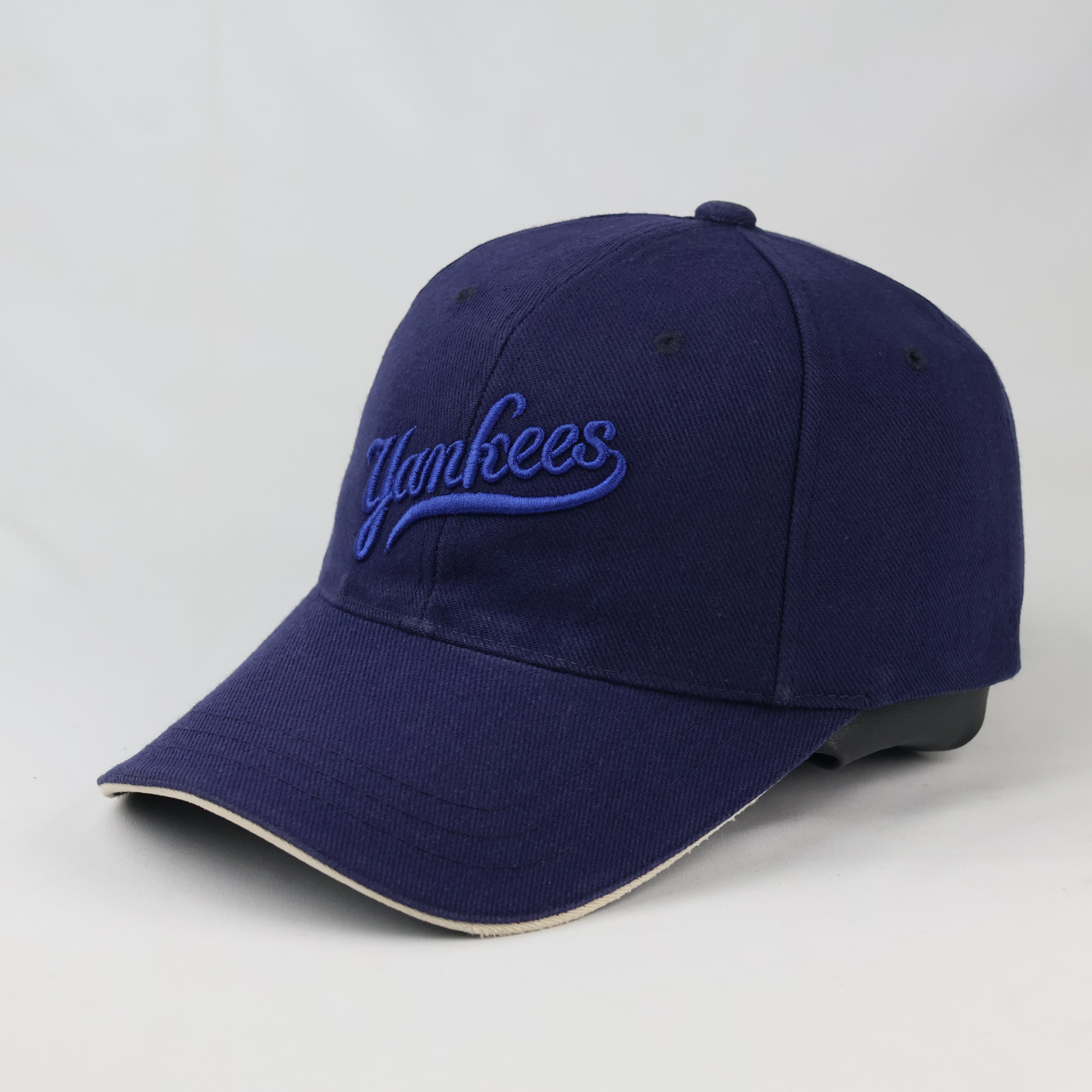 Retro Yankees Script Embroidered Dad Cap | Thrifted BU Licensed Hat 56-58cm