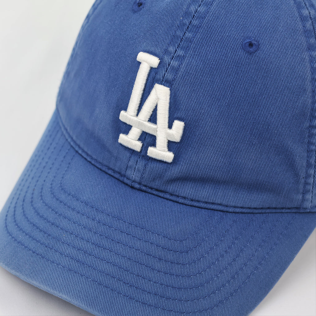 Official MLB Los Angeles Dodgers 'Dad Hat' - Washed Blue/White