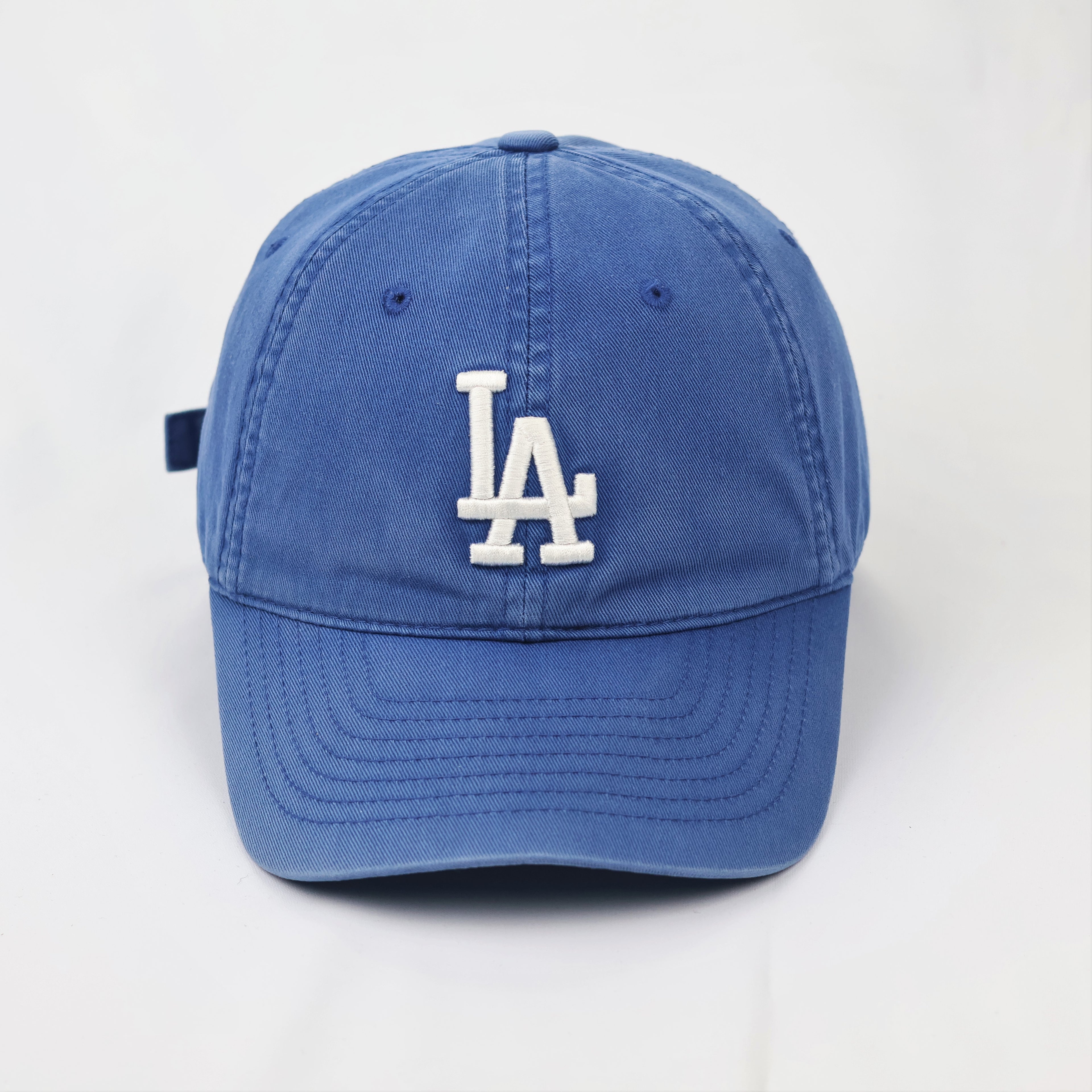 Official MLB Los Angeles Dodgers 'Dad Hat' - Washed Blue/White