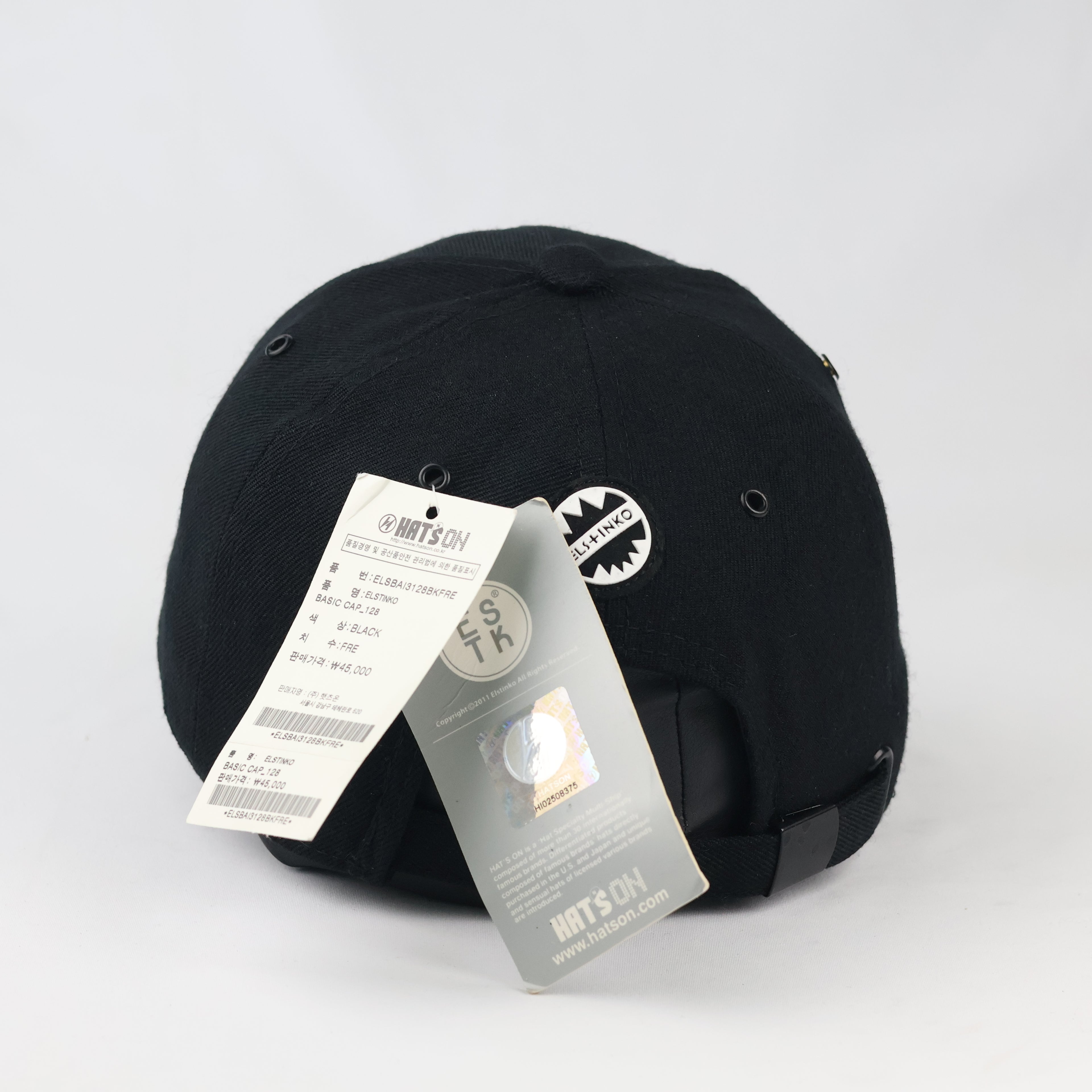 Vintage Elstinko Korean Streetwear Cap - Black Shark Mouth Hat