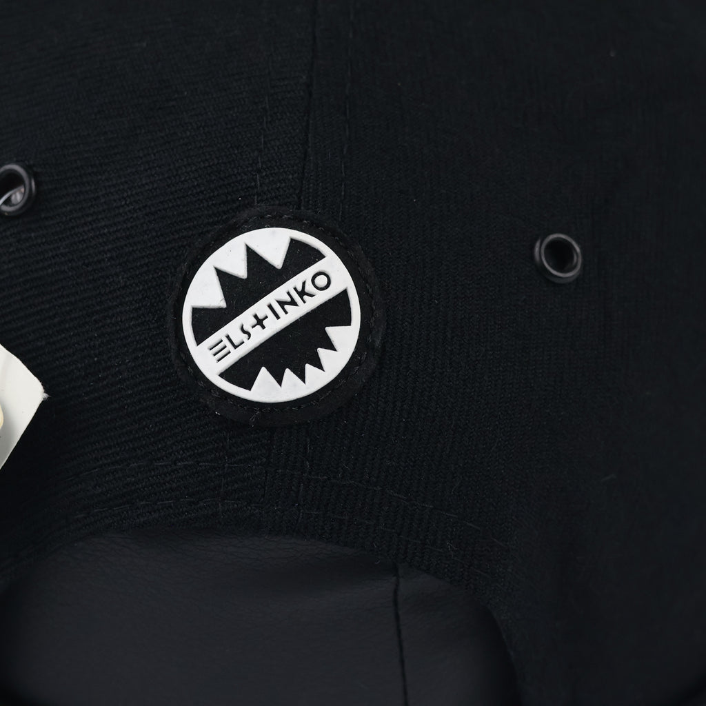 Vintage Elstinko Korean Streetwear Cap - Black Shark Mouth Hat
