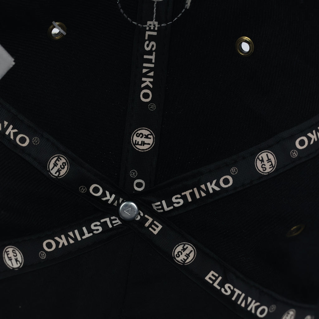 Vintage Elstinko Korean Streetwear Cap - Black Shark Mouth Hat