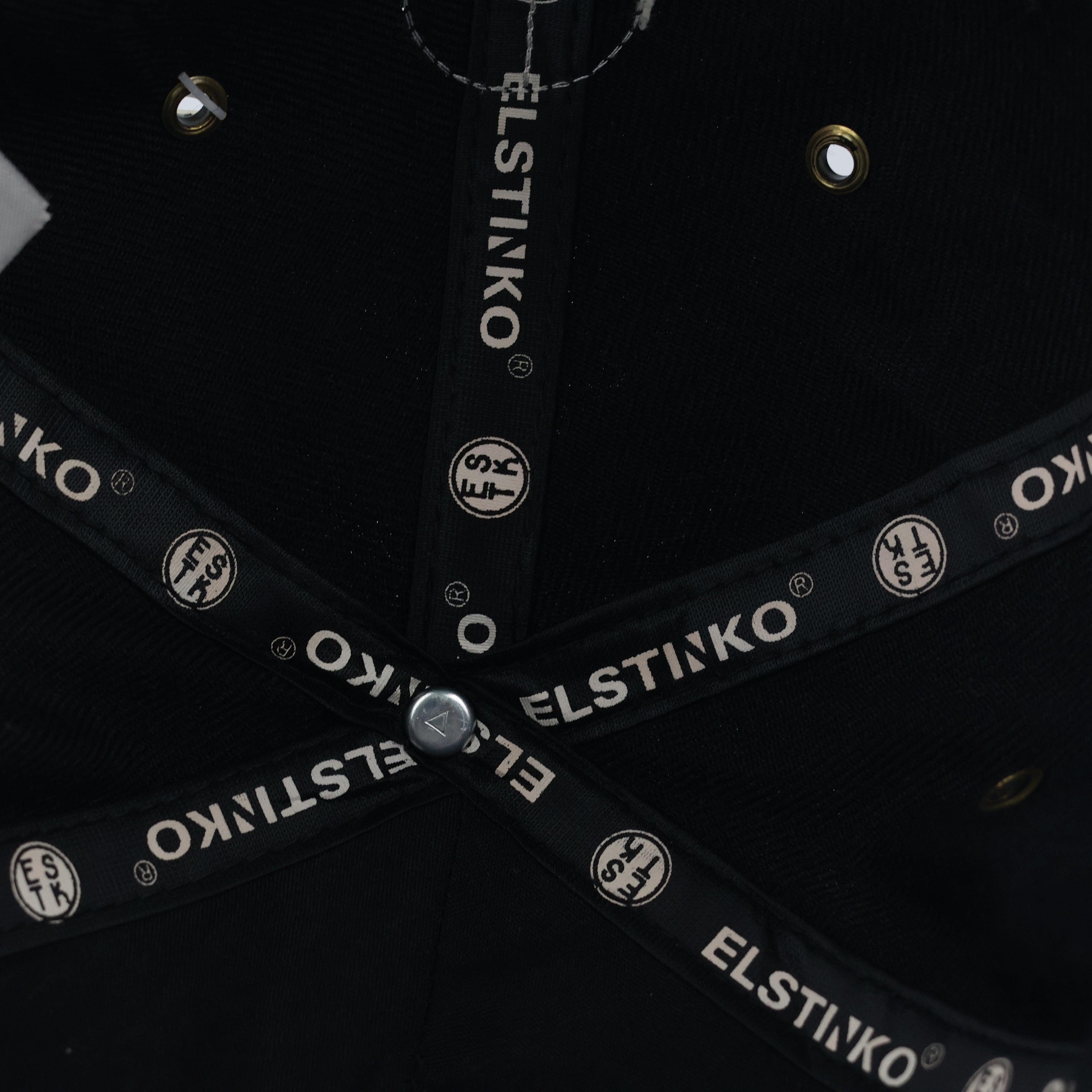 Vintage Elstinko Korean Streetwear Cap - Black Shark Mouth Hat