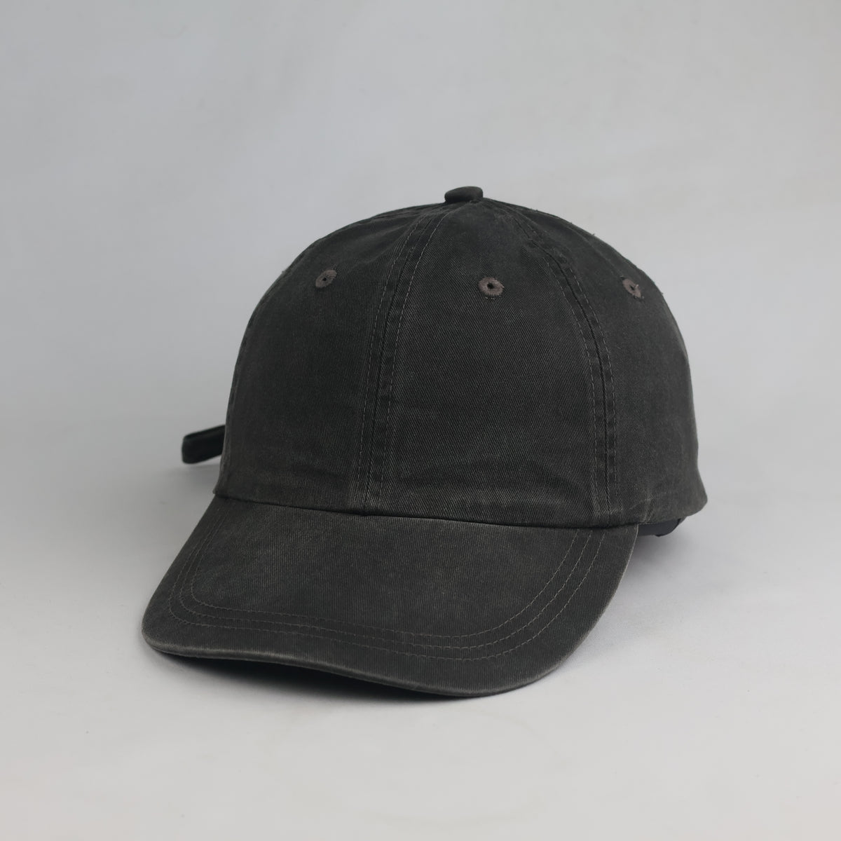 Thrifted Angelo Litrico Charcoal Cotton Strapback Cap (56-57 cm) | 10752