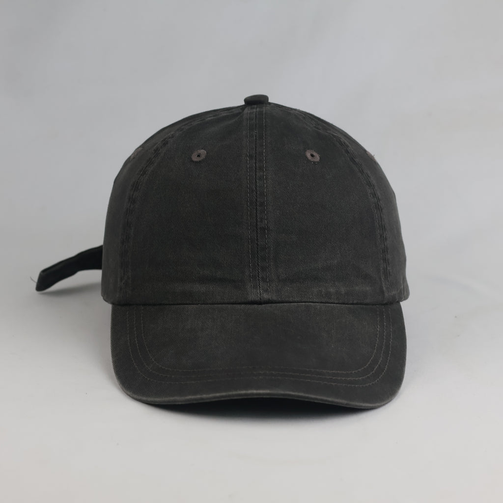 Thrifted Angelo Litrico Charcoal Cotton Strapback Cap (56-57 cm) | 10752