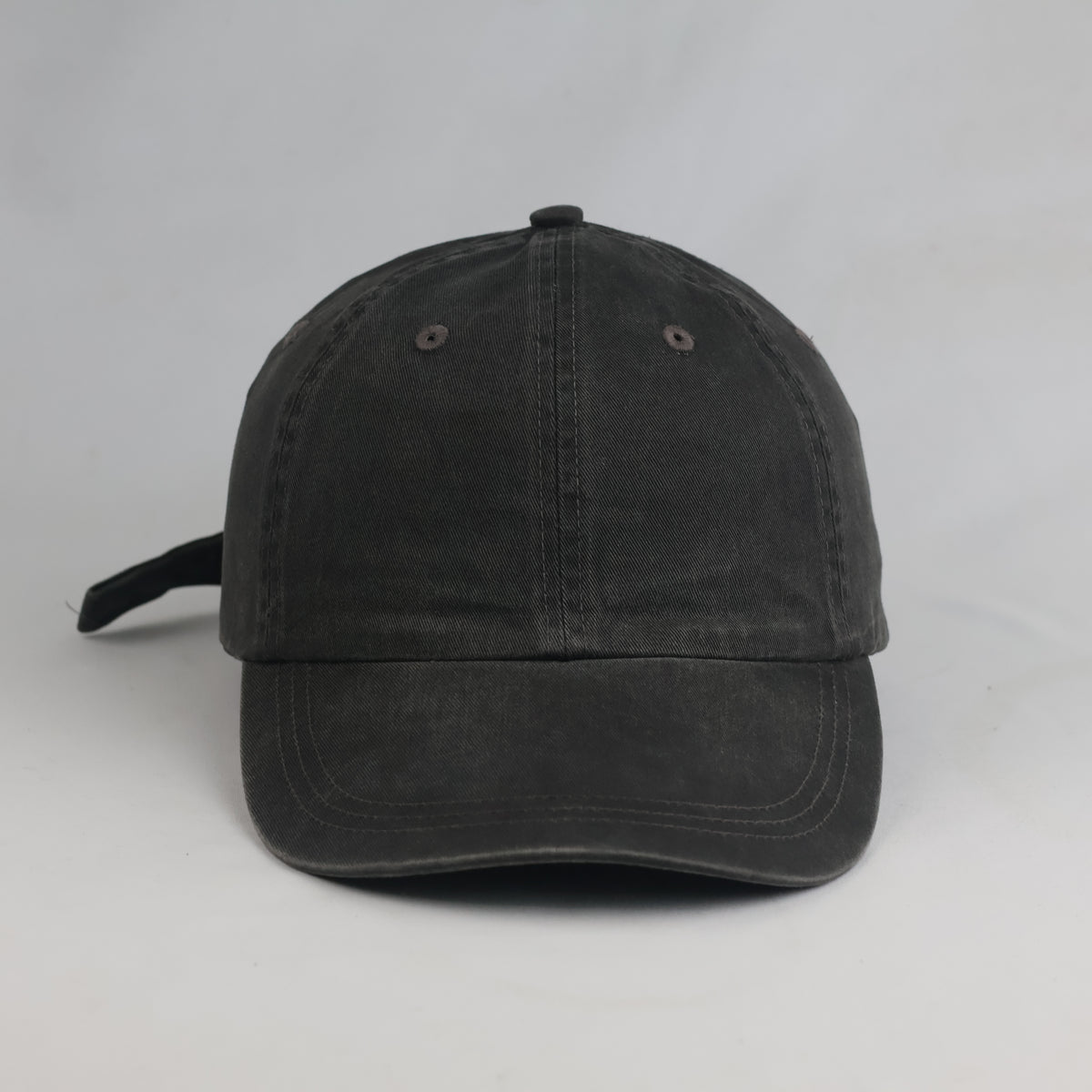Thrifted Angelo Litrico Charcoal Cotton Strapback Cap (56-57 cm) | 10752