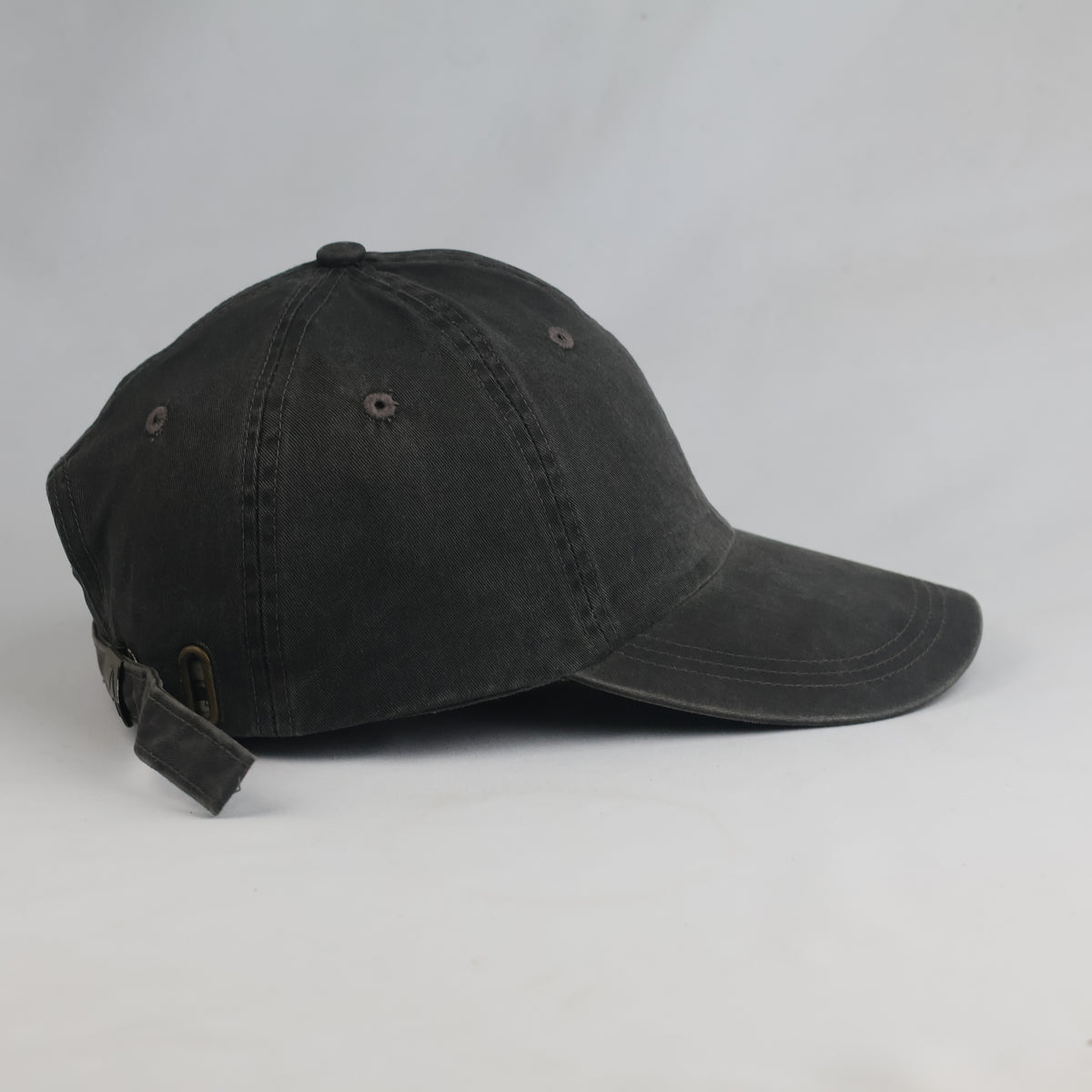 Thrifted Angelo Litrico Charcoal Cotton Strapback Cap (56-57 cm) | 10752