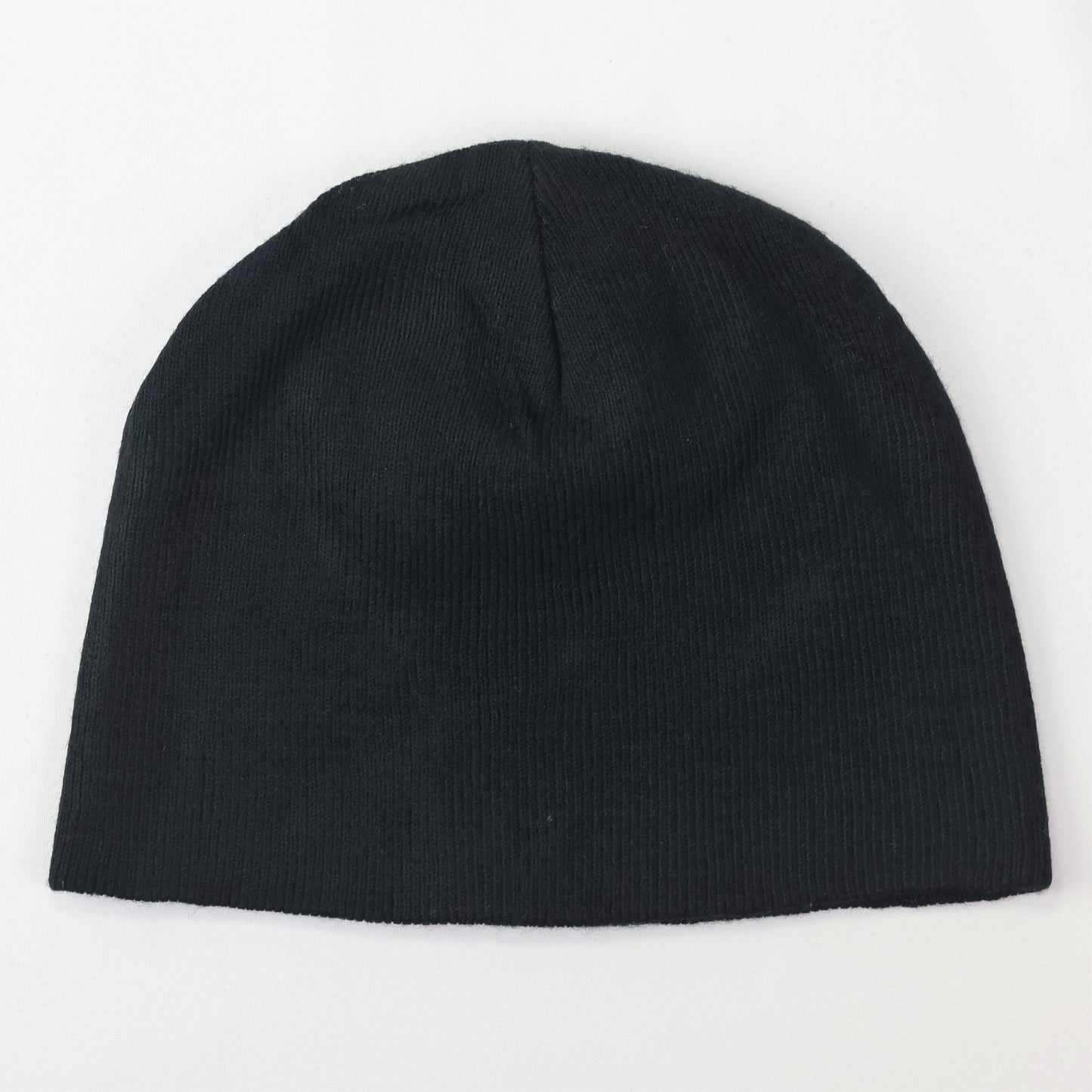 H&M Basic Black Slouchy Beanie | Fine Knit Winter Hat | Unisex Essential