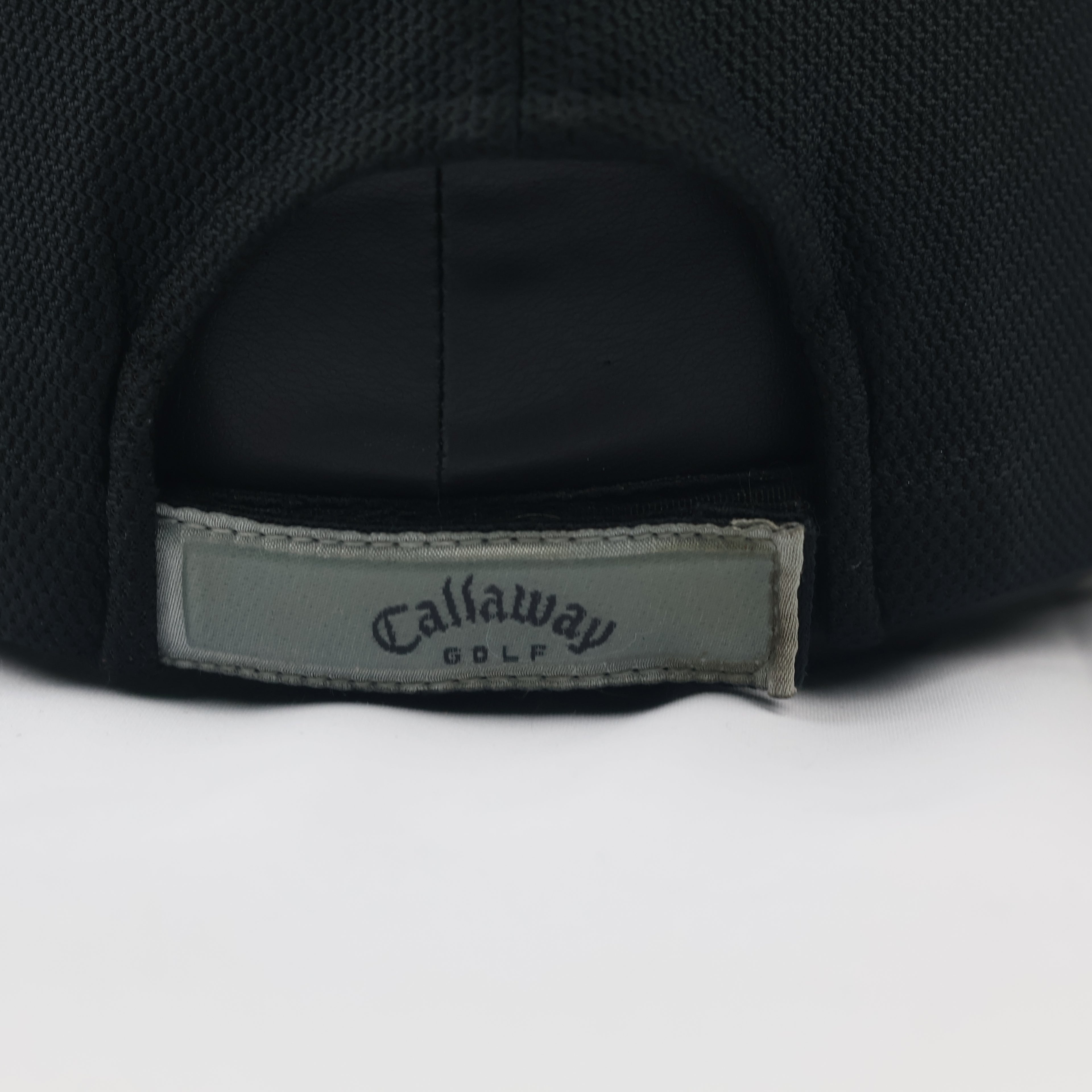 Callaway Golf X Series Thrifted Performance Cap – Black Micro-Mesh Sports Hat