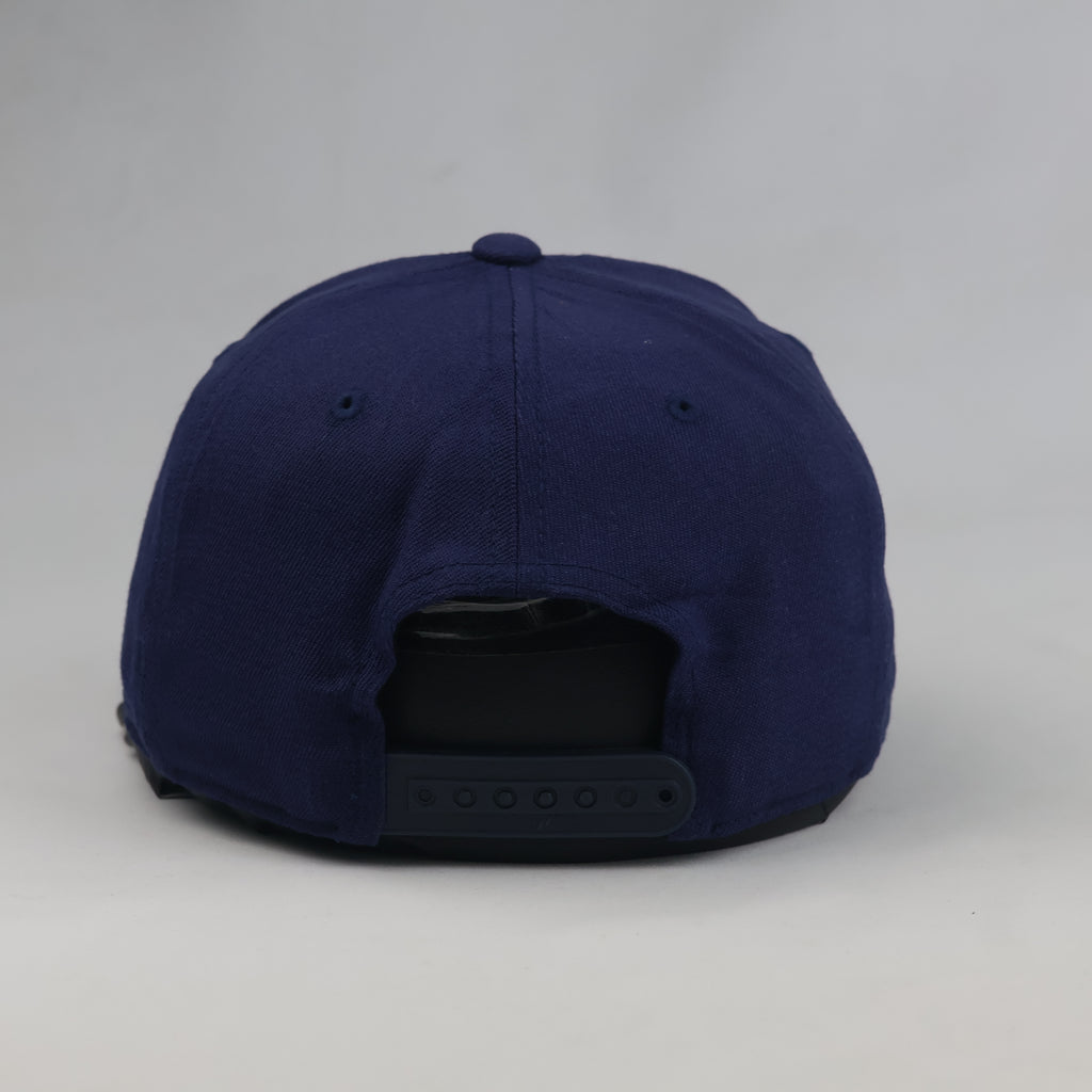 Thrifted Yupoong Flexfit 110 Kran Bühne Navy Snapback Cap (57-58cm) | 10643