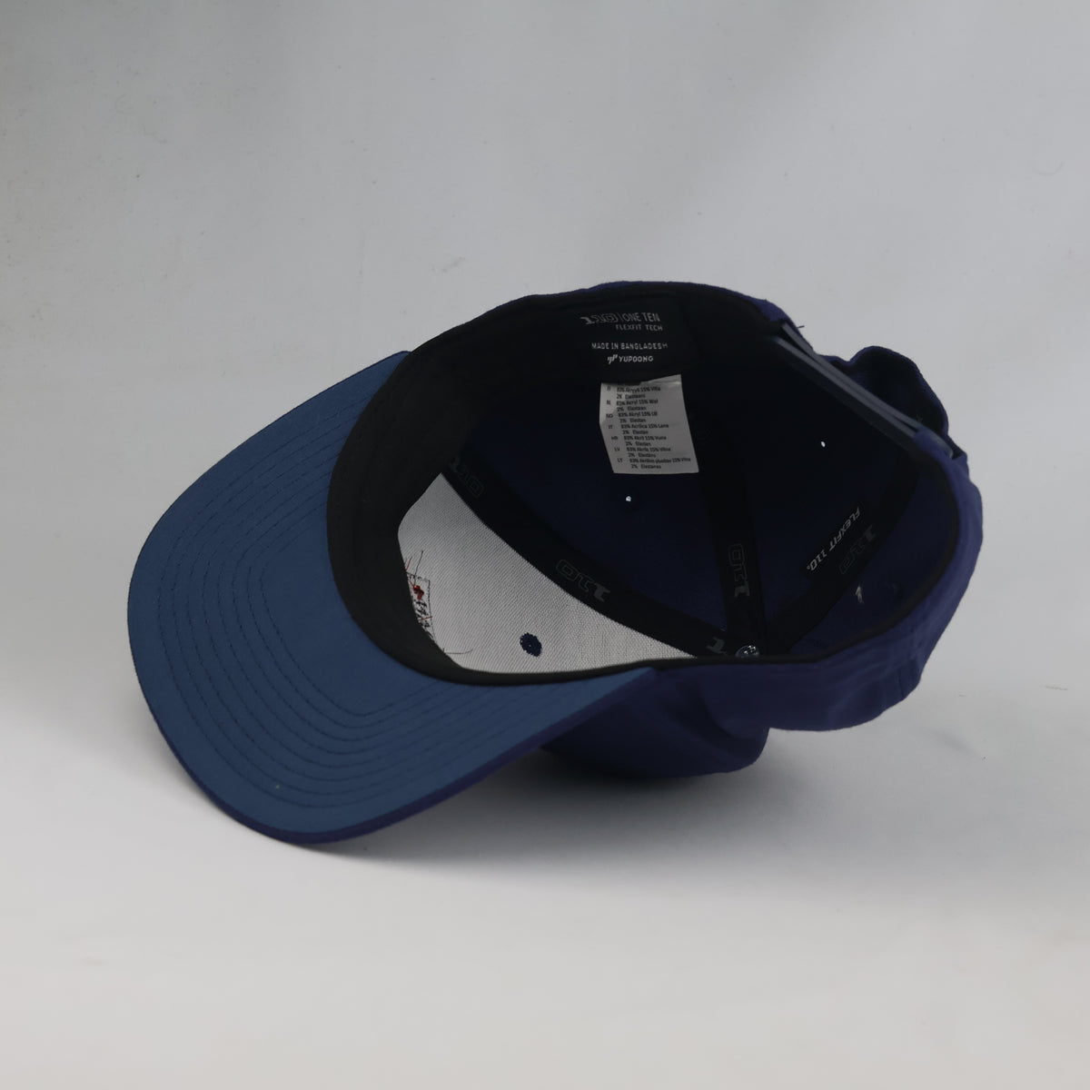 Thrifted Yupoong Flexfit 110 Kran Bühne Navy Snapback Cap (57-58cm) | 10643