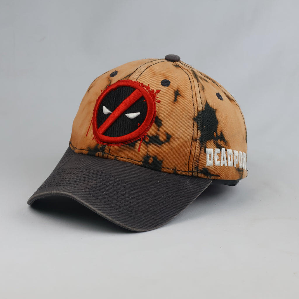 Thrifted Marvel Deadpool Embroidered Graphic Baseball Cap (55-56cm) | 10616