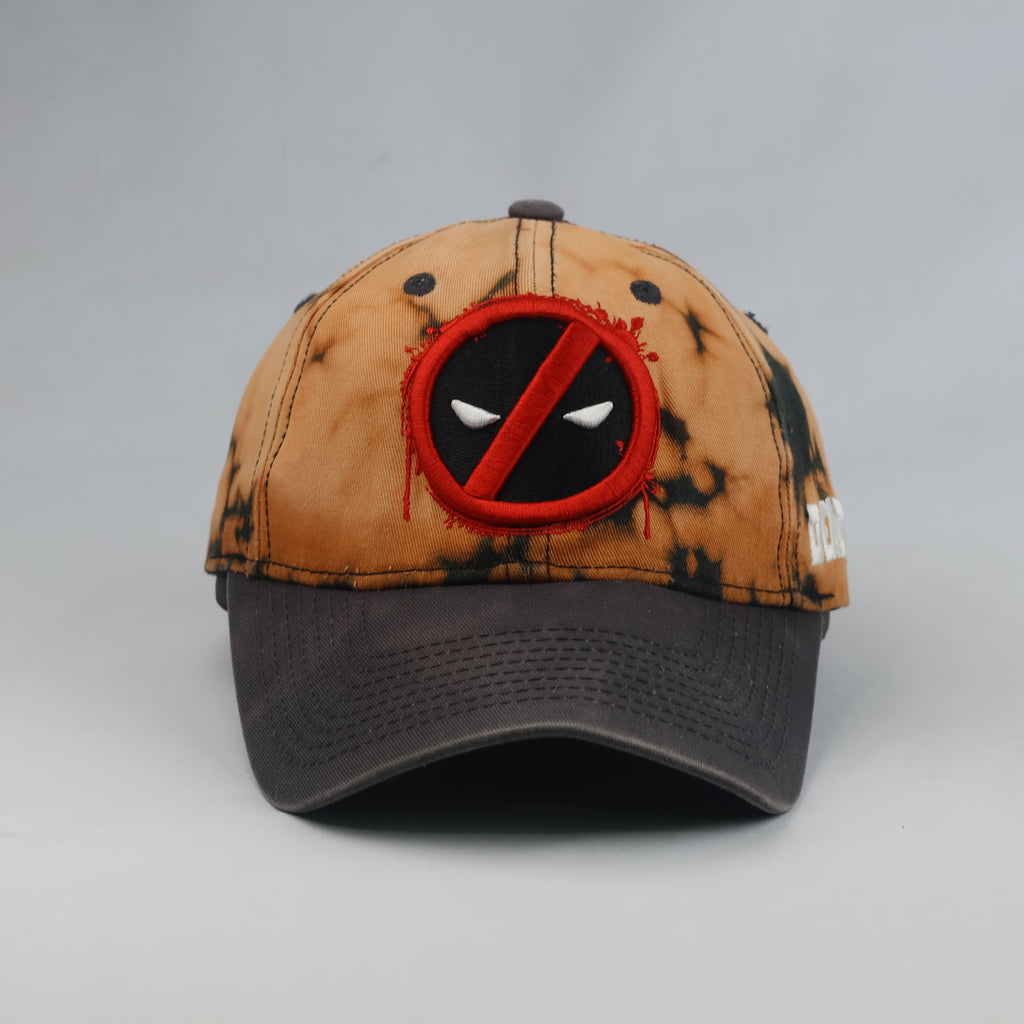 Thrifted Marvel Deadpool Embroidered Graphic Baseball Cap (55-56cm) | 10616