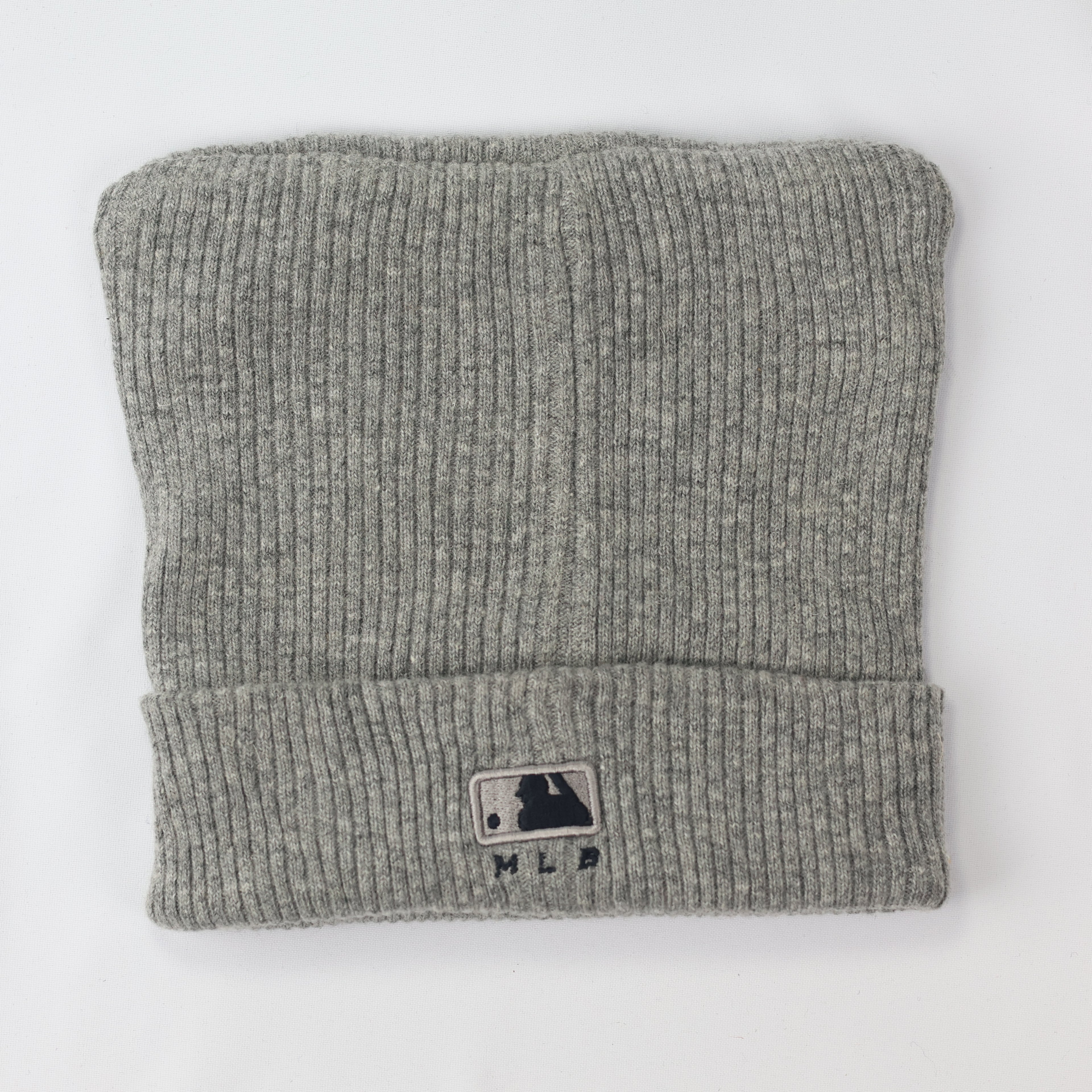 MLB Korea "Cat Ear" Beanie | Grey Baltimore Orioles Knit Hat | K-Pop Style