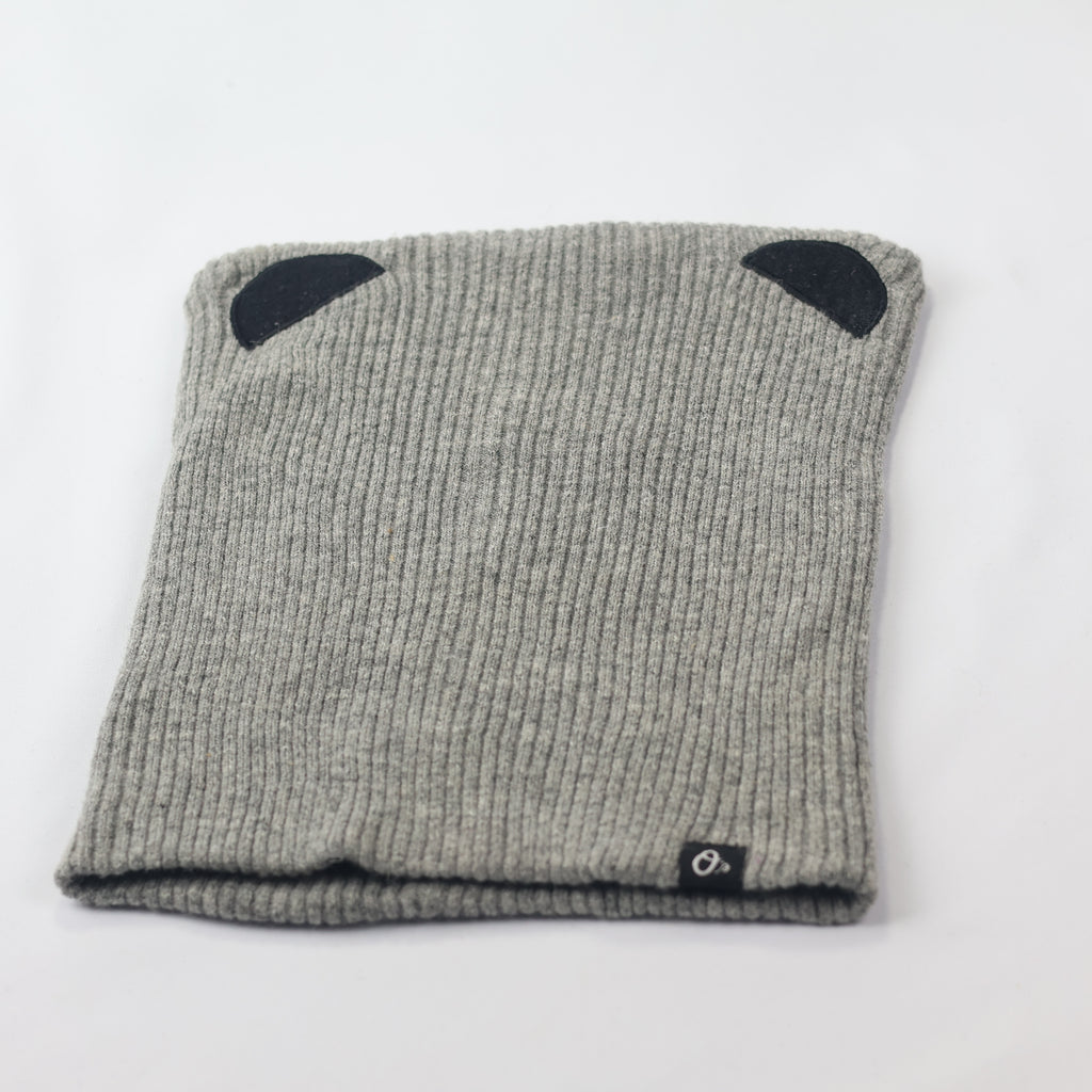 MLB Korea "Cat Ear" Beanie | Grey Baltimore Orioles Knit Hat | K-Pop Style