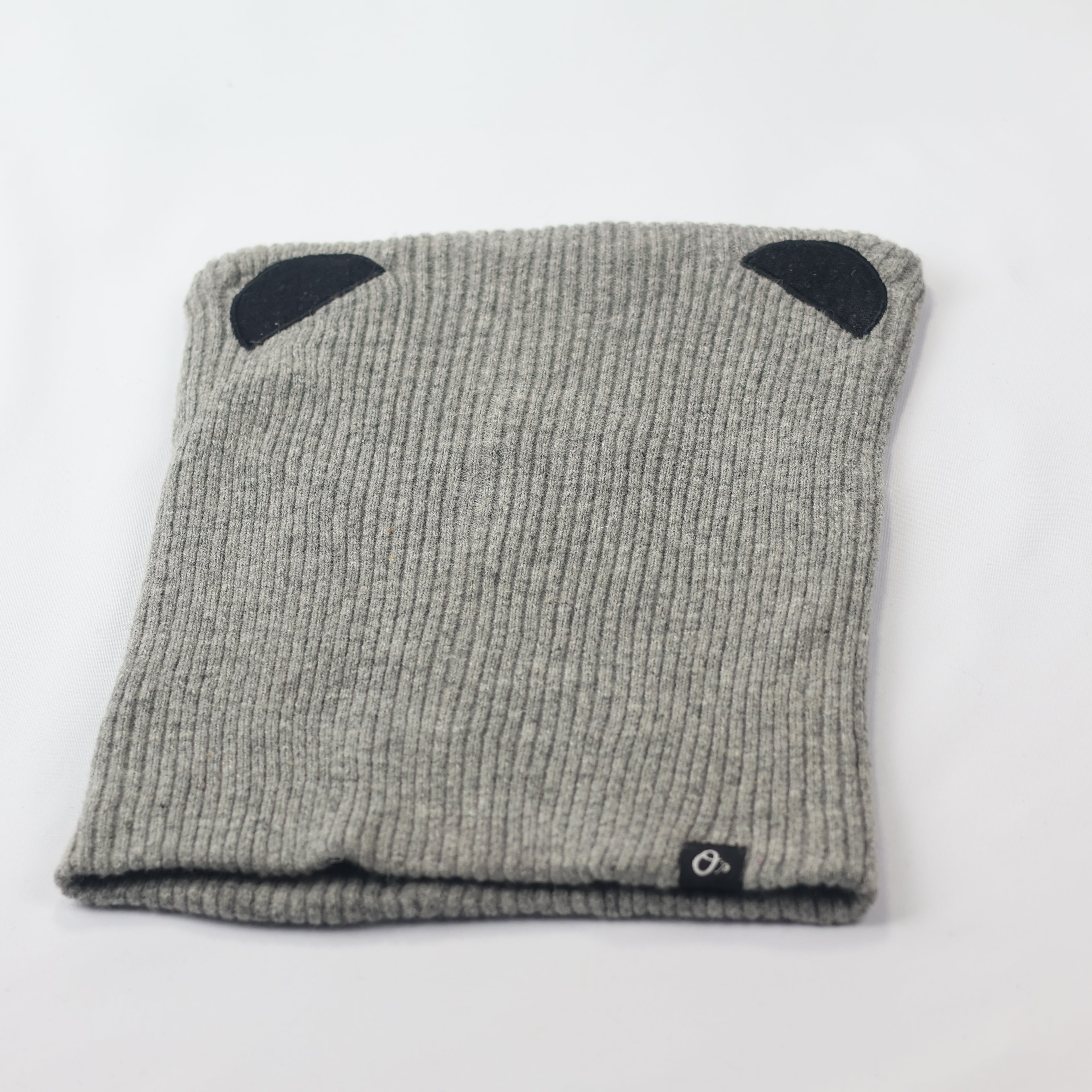 MLB Korea "Cat Ear" Beanie | Grey Baltimore Orioles Knit Hat | K-Pop Style