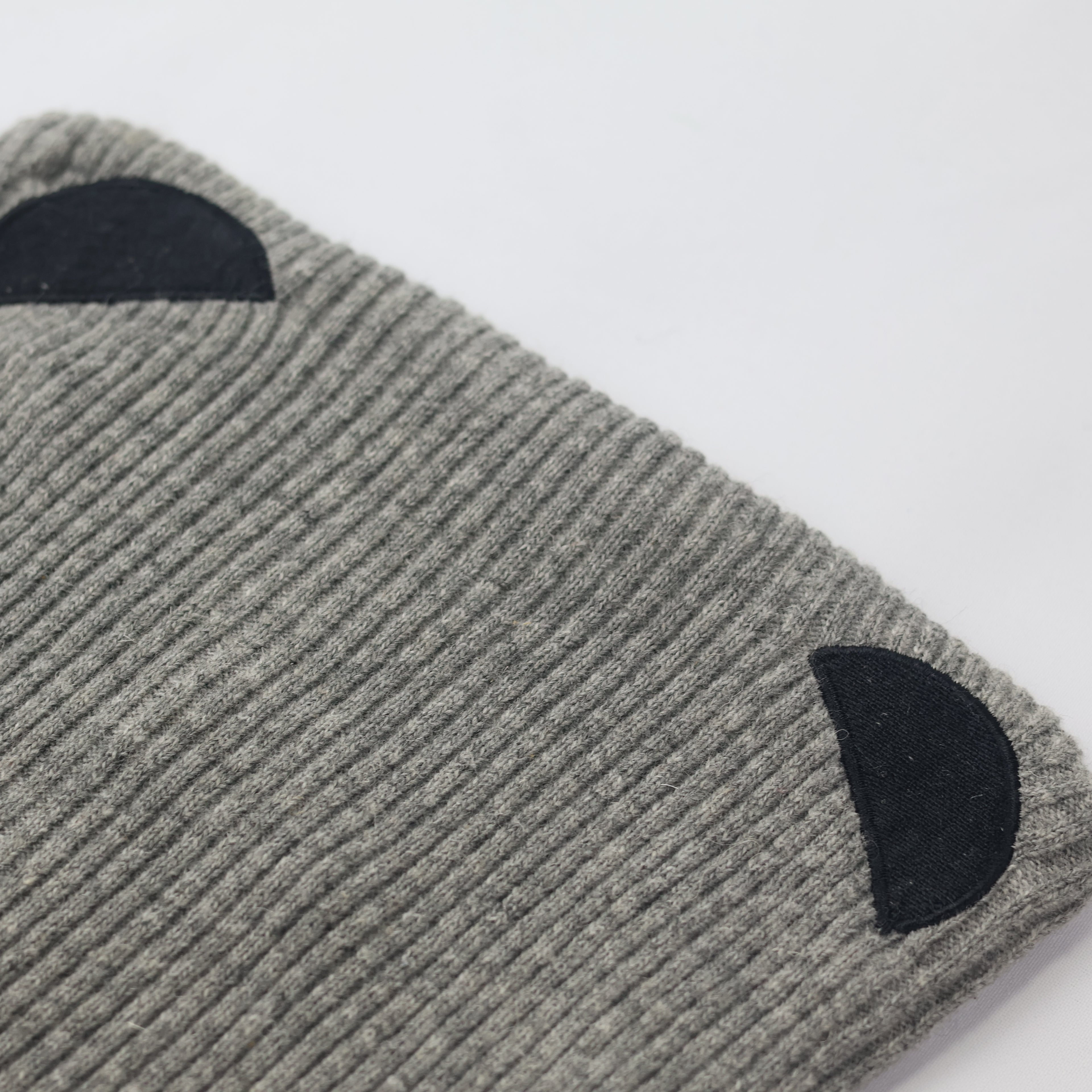 MLB Korea "Cat Ear" Beanie | Grey Baltimore Orioles Knit Hat | K-Pop Style