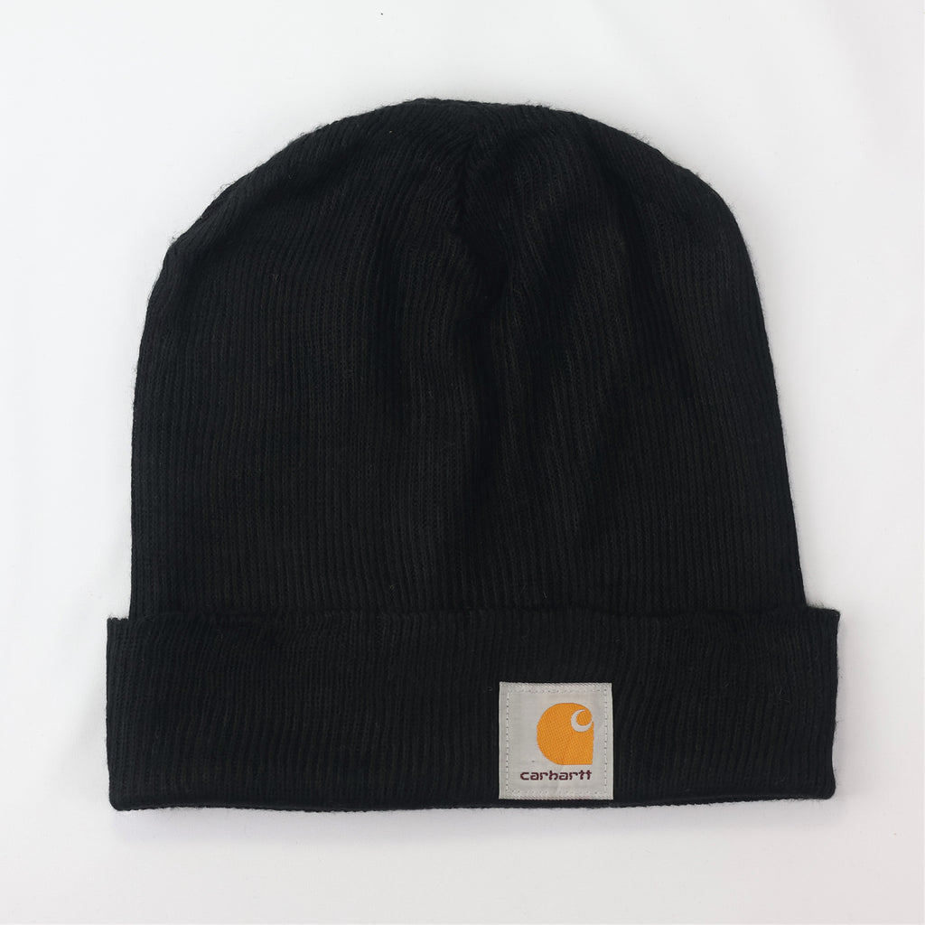 Carhartt A18 Watch Hat | Classic Black Cuffed Beanie | Made in Canada