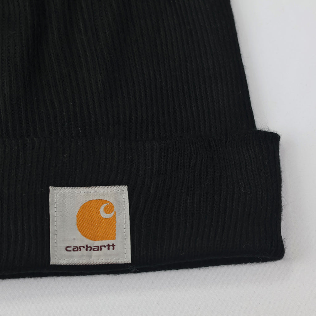 Carhartt A18 Watch Hat | Classic Black Cuffed Beanie | Made in Canada