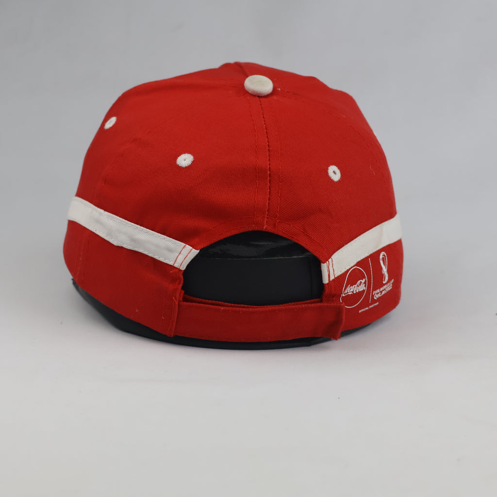 Thrifted Coca-Cola FIFA World Cup 2022 Red Cap (56-57cm) | 10644