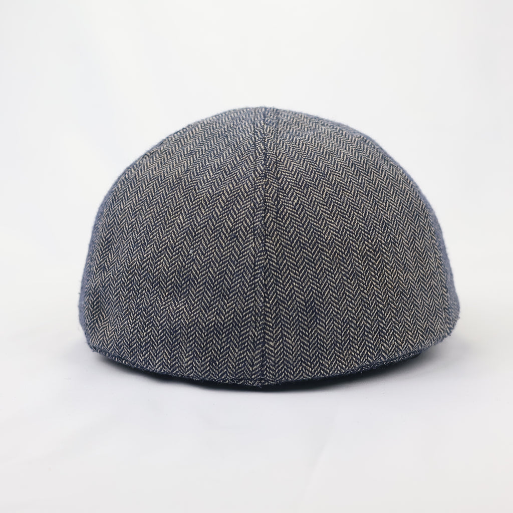 Quickside Authentic Wool Blend Driving Cap – Herringbone Newsboy Hat