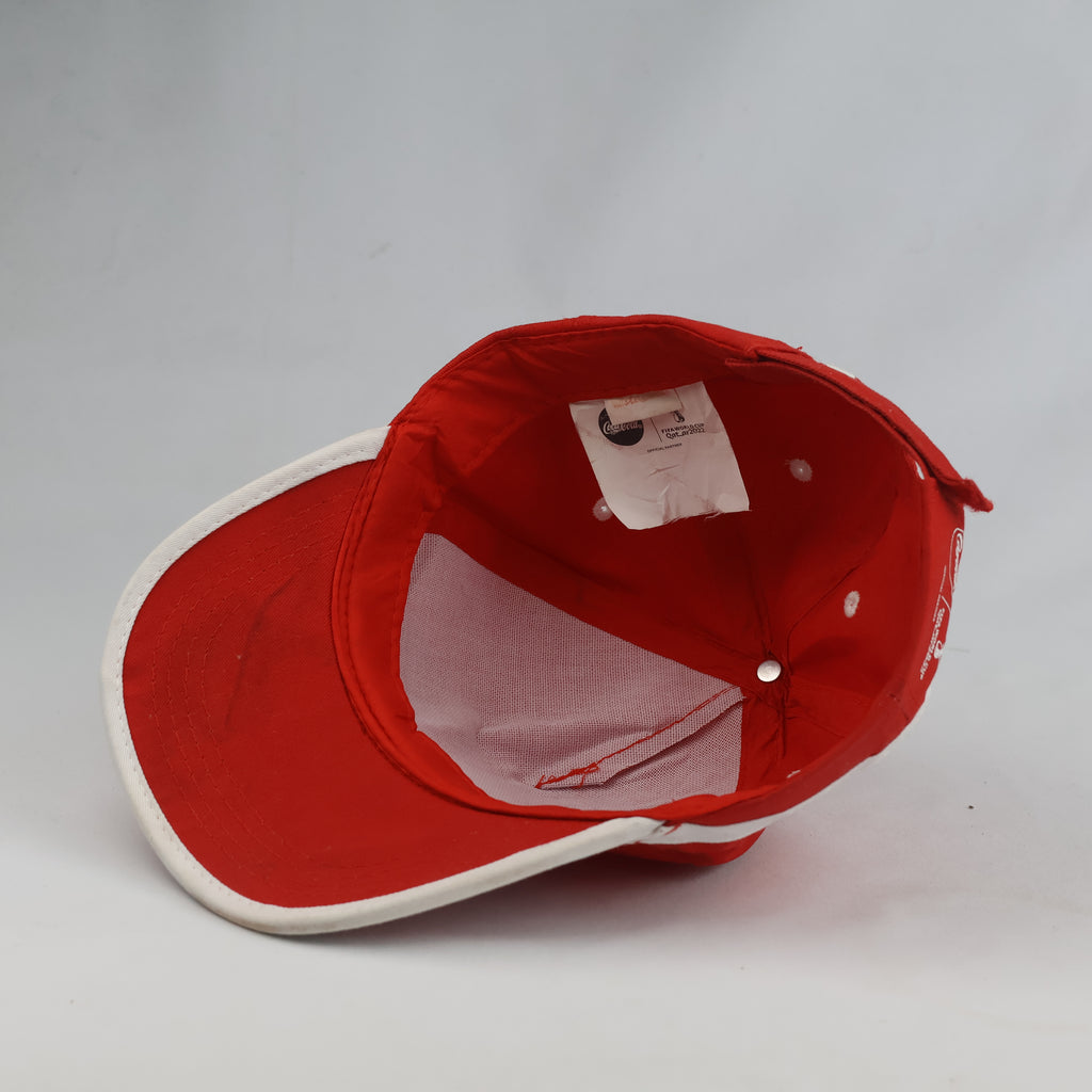 Thrifted Coca-Cola FIFA World Cup 2022 Red Cap (56-57cm) | 10644