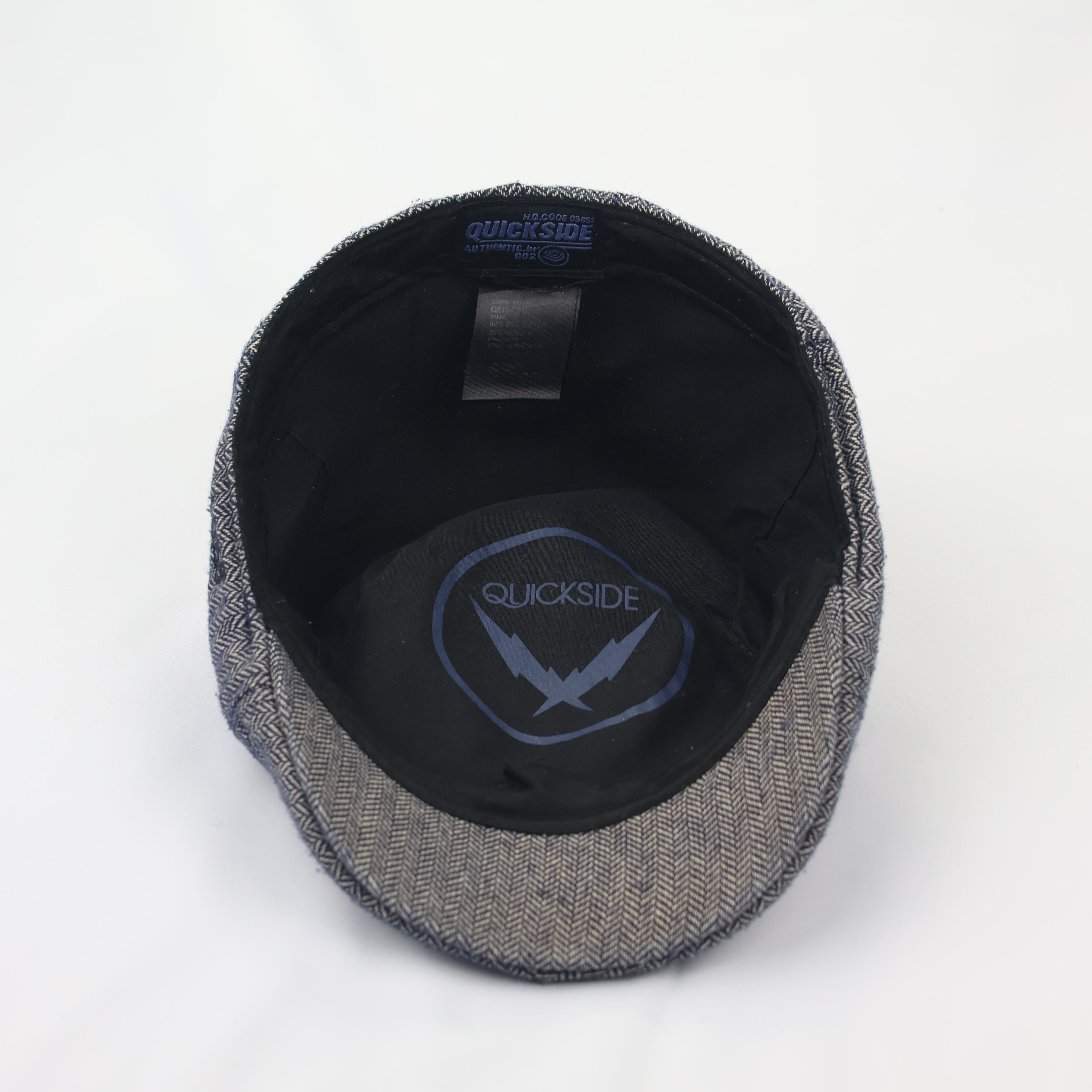 Quickside Authentic Wool Blend Driving Cap – Herringbone Newsboy Hat