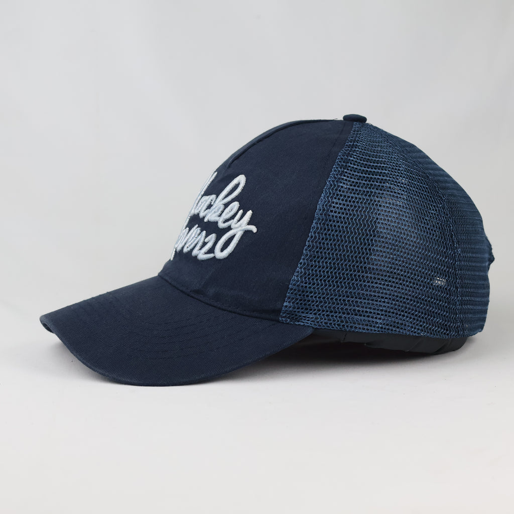 Hockey Loverz Embroidered Mesh Cap | Thrifted Athletic Hat 56-58cm