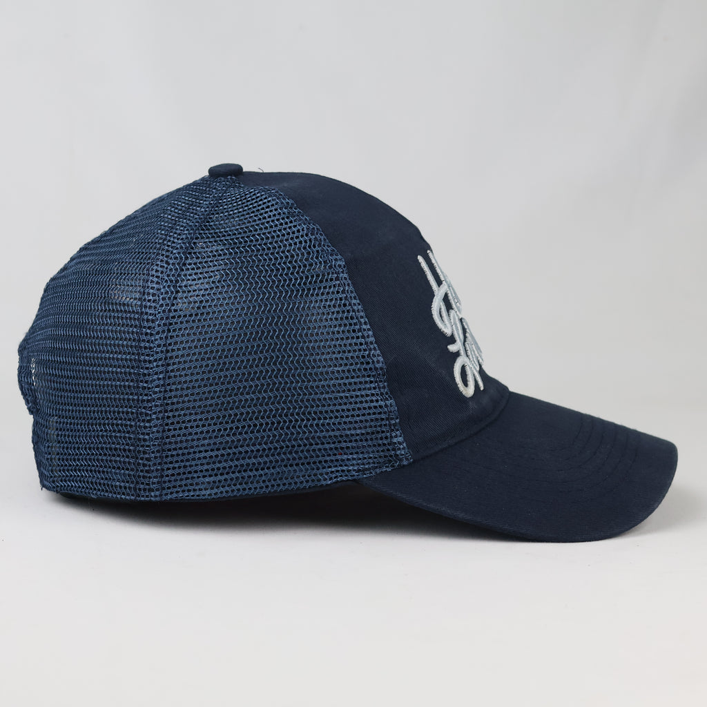 Hockey Loverz Embroidered Mesh Cap | Thrifted Athletic Hat 56-58cm