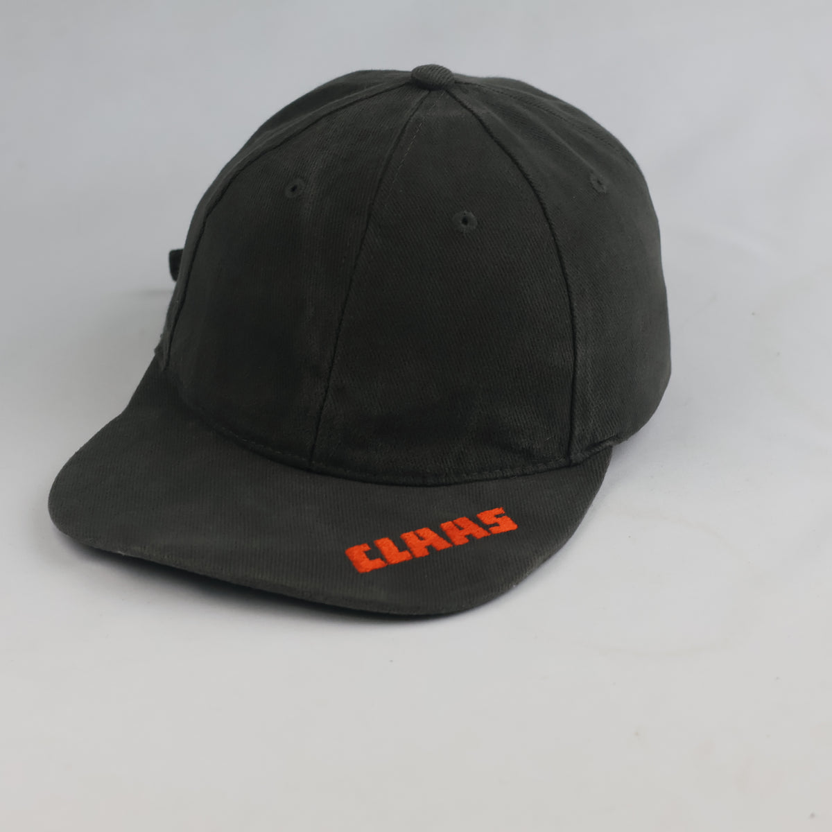 Thrifted Claas Dark Grey Cotton Strapback Cap (56-57 cm) | 10755
