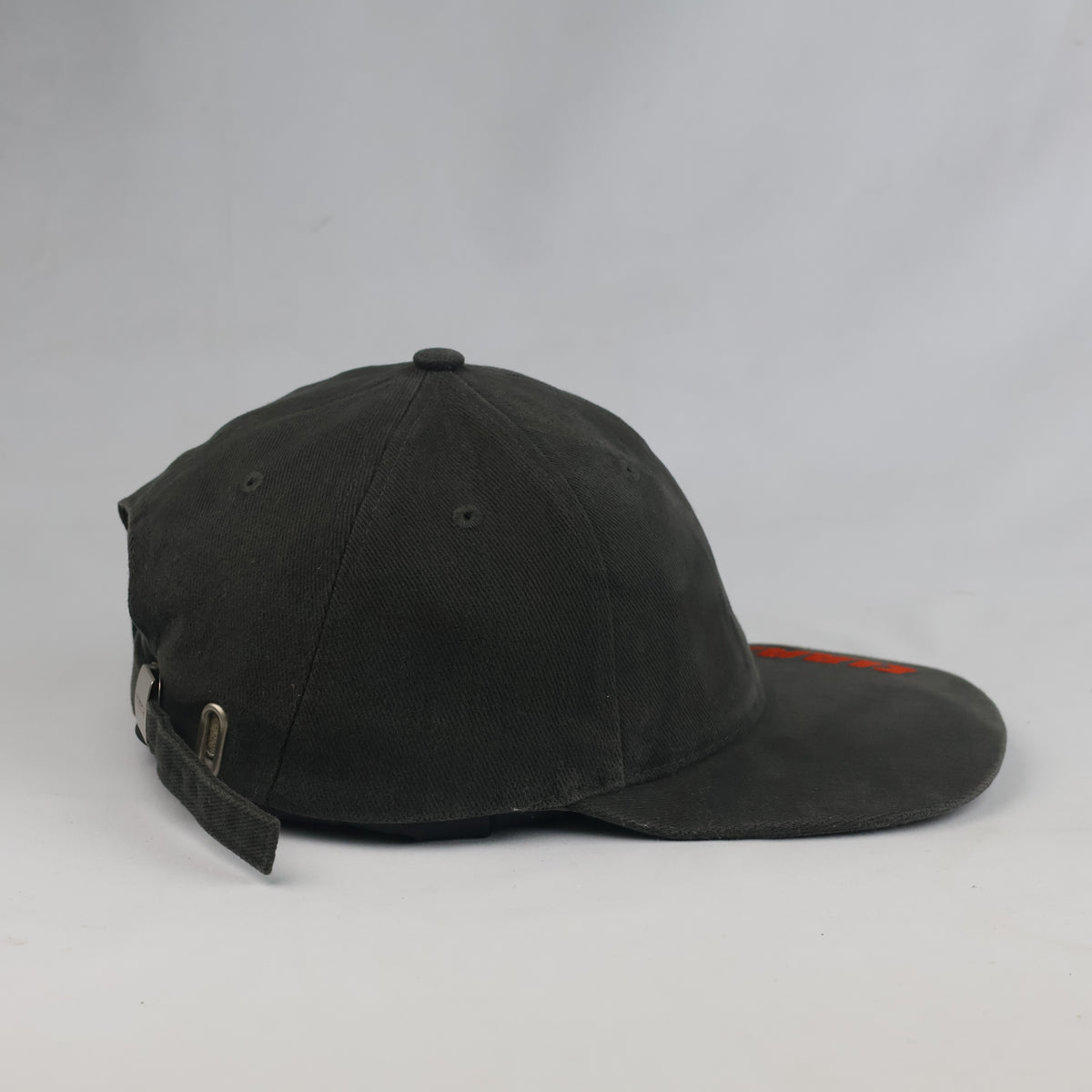 Thrifted Claas Dark Grey Cotton Strapback Cap (56-57 cm) | 10755