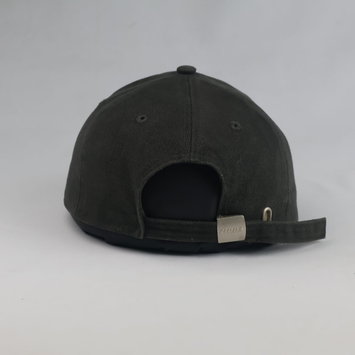 Thrifted Claas Dark Grey Cotton Strapback Cap (56-57 cm) | 10755