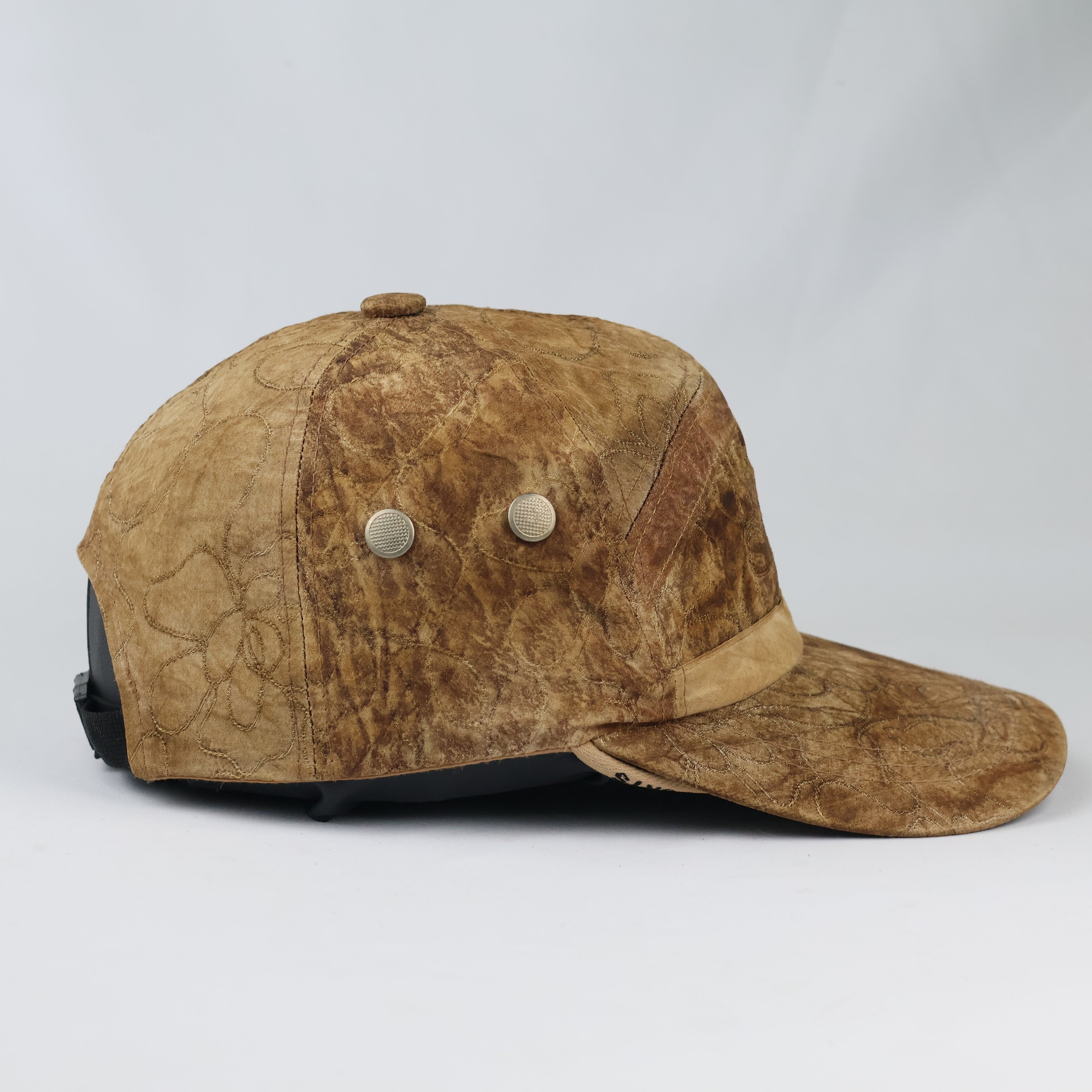 Retro SAMMU Textured 5-Panel Cap - Earthy Gorpcore Outdoor Utility Hat