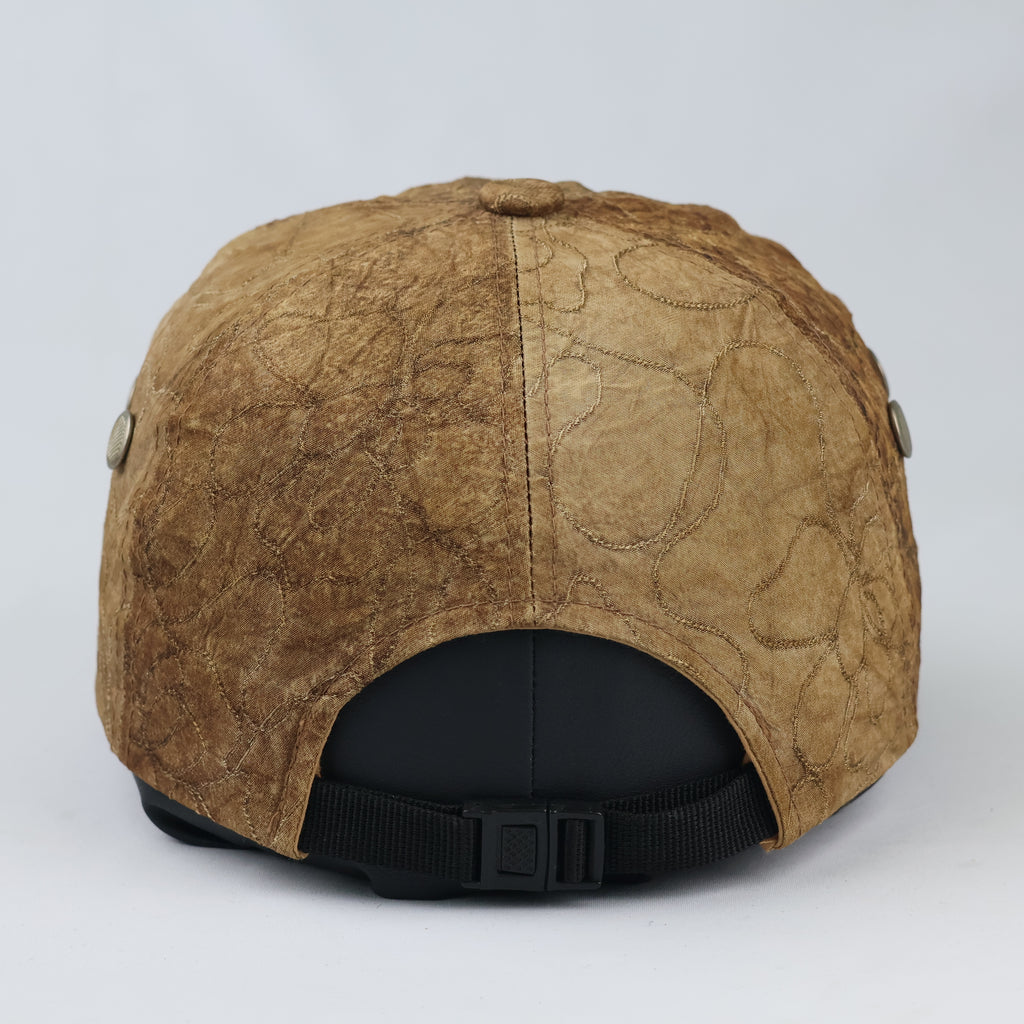 Retro SAMMU Textured 5-Panel Cap - Earthy Gorpcore Outdoor Utility Hat